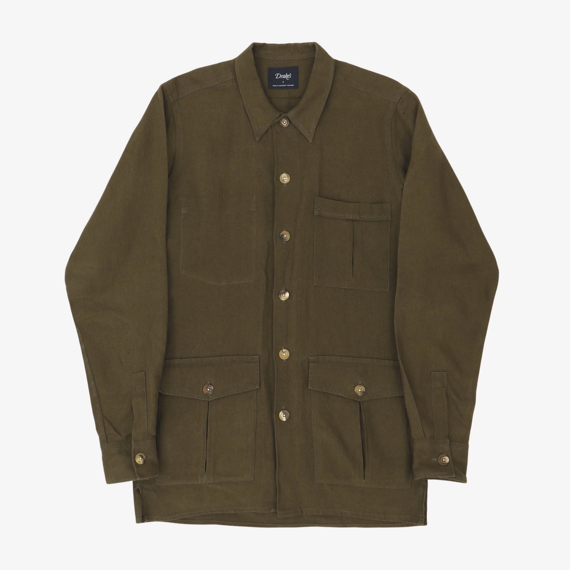 Linen Safari Jacket