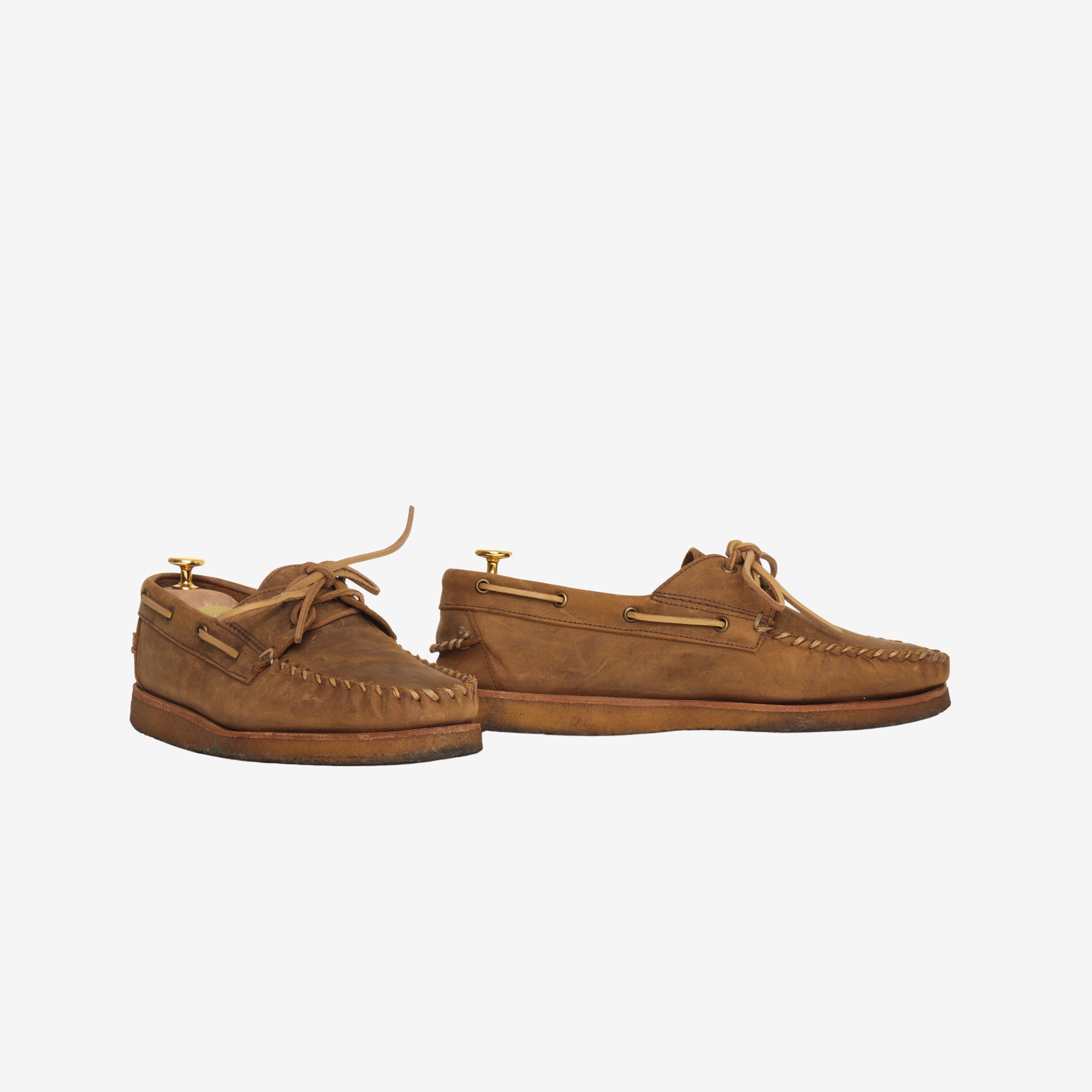 Suede Moc Boat Shoes