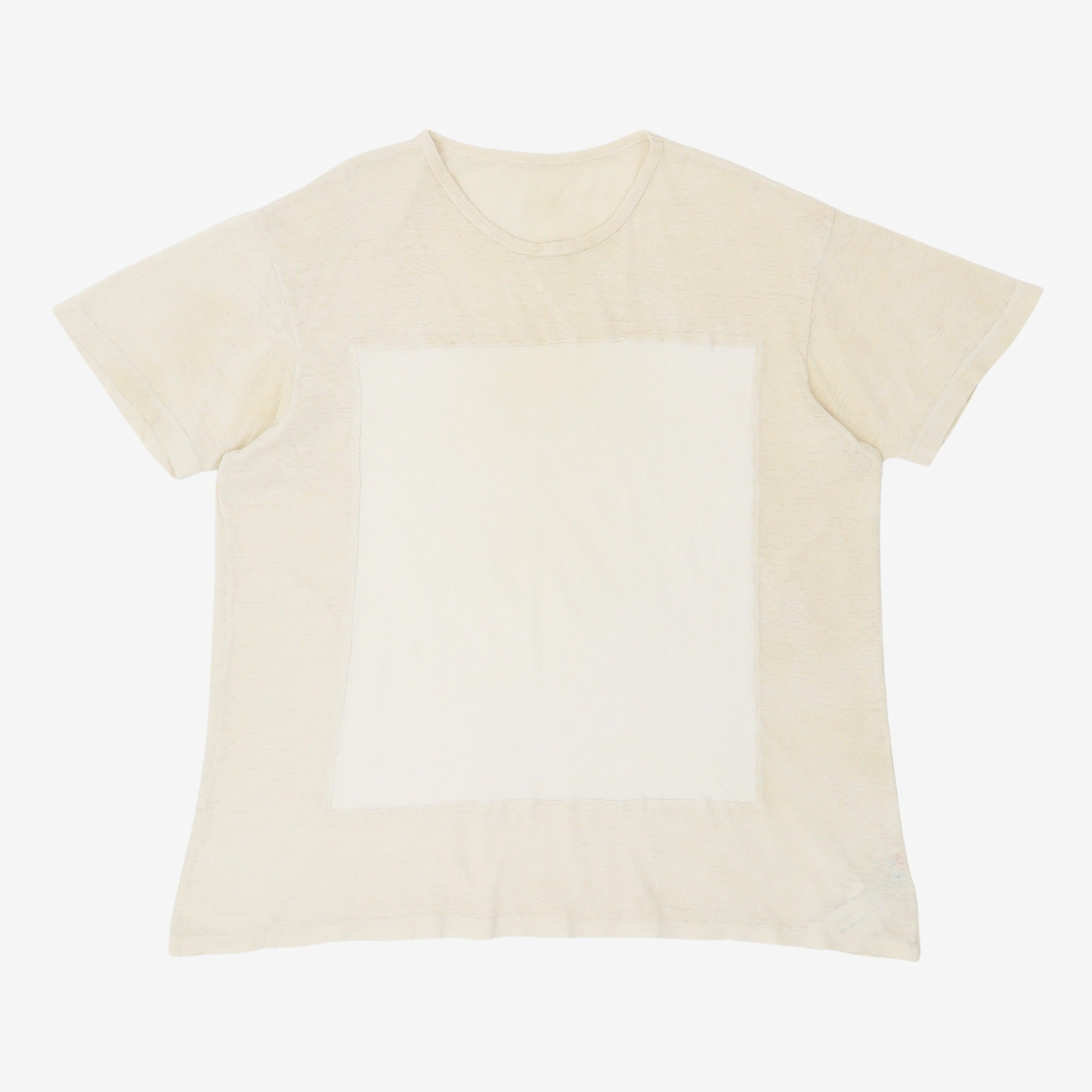 Silk Blend Pile Jersey Tee