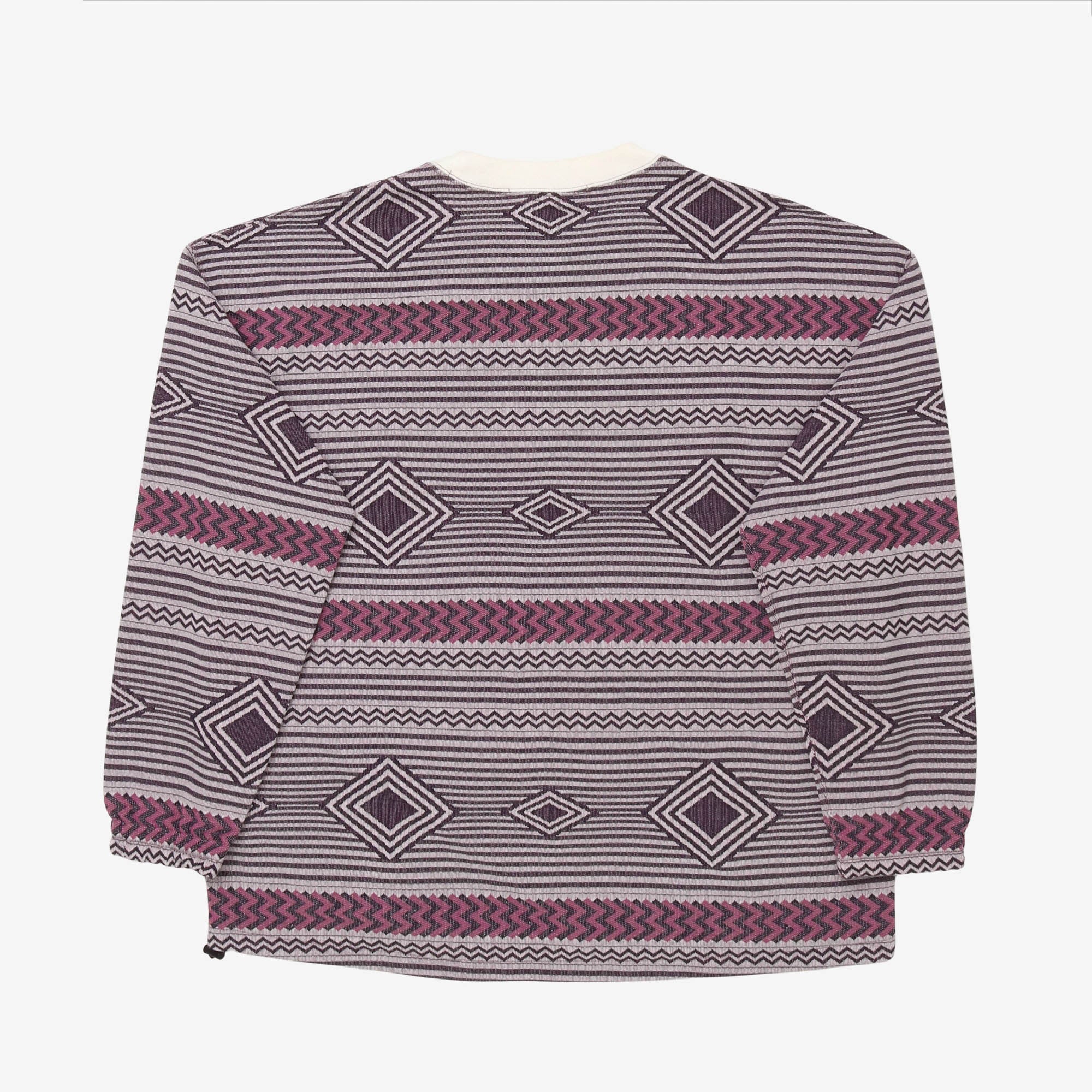 Geometric Crewneck Sweatshirt