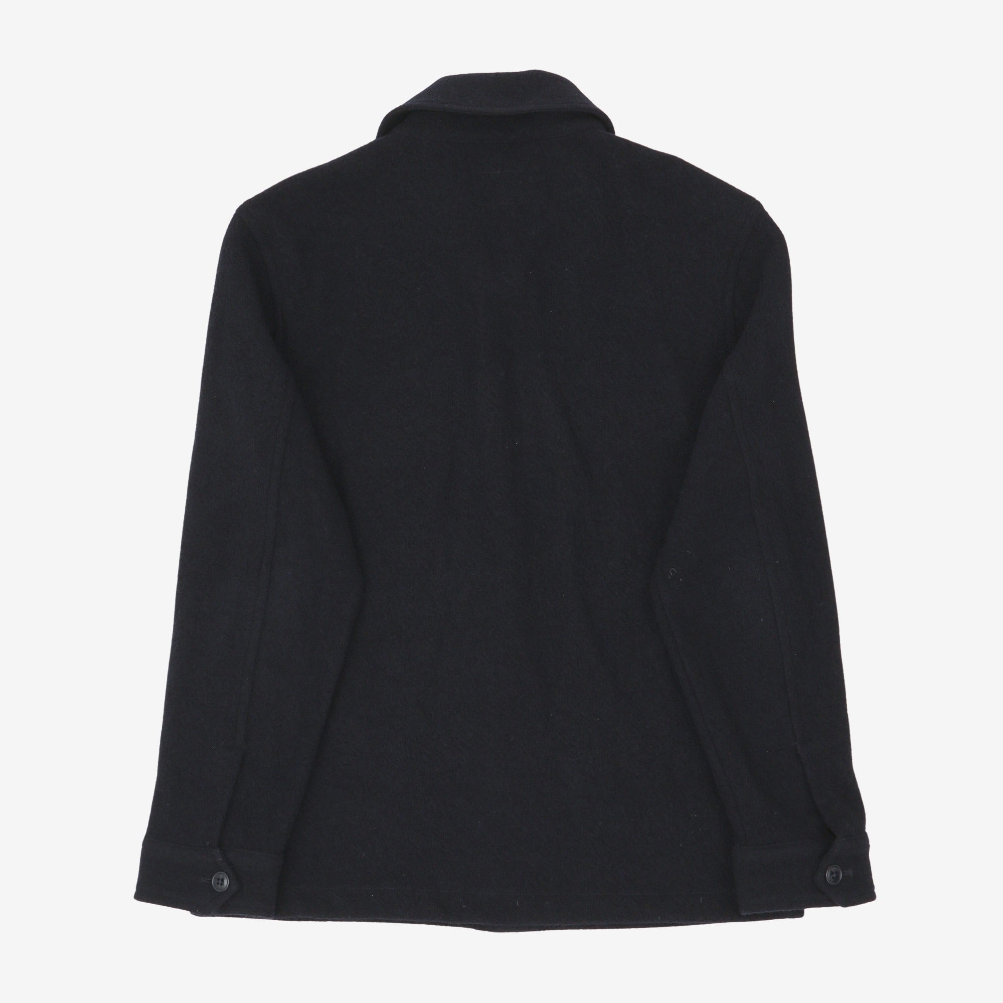 Boiled Wool Shirt Jacket