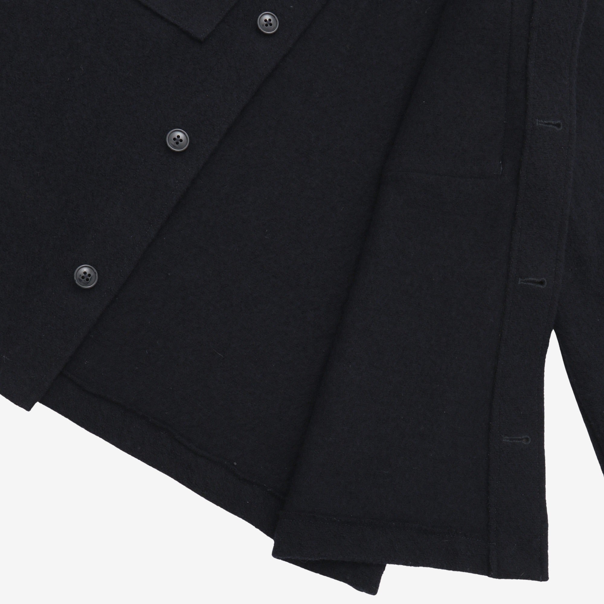 Boiled Wool Shirt Jacket