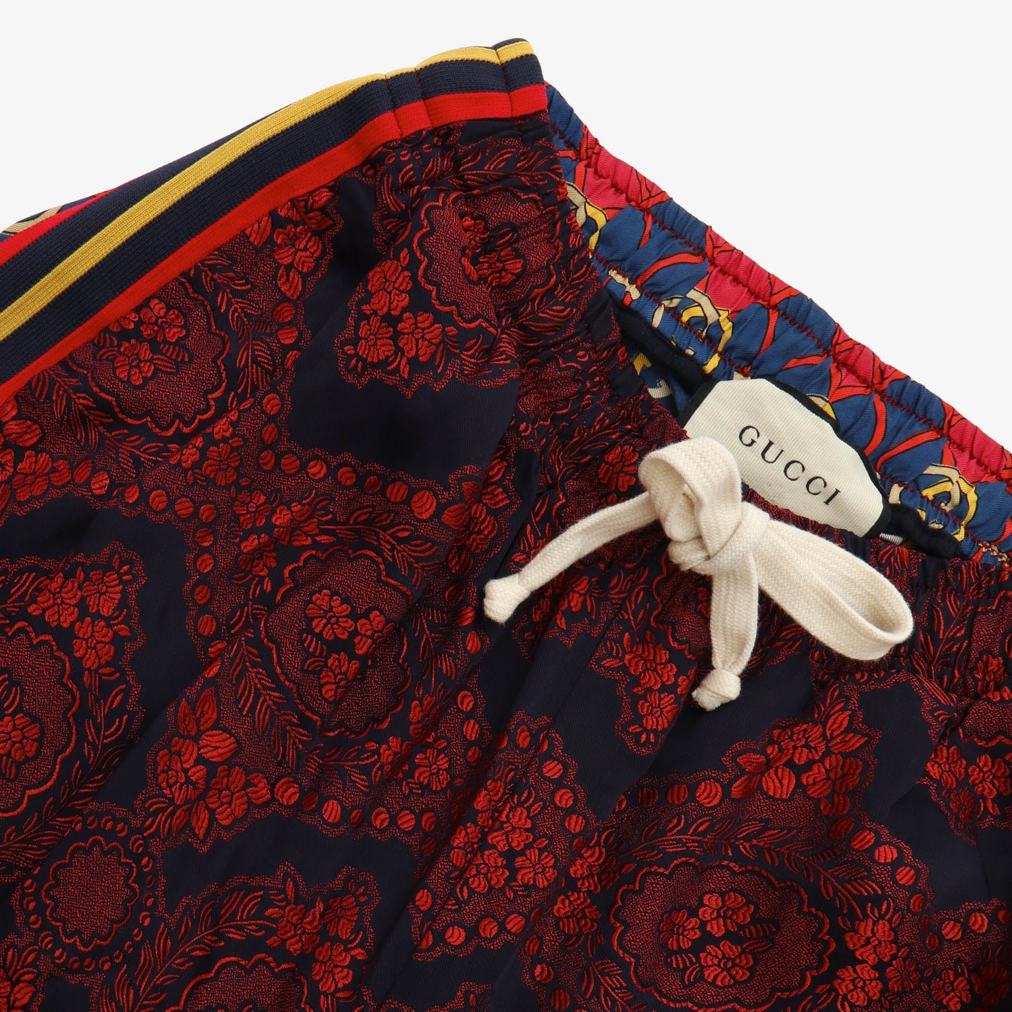 Jacquard Print Rayon Joggers