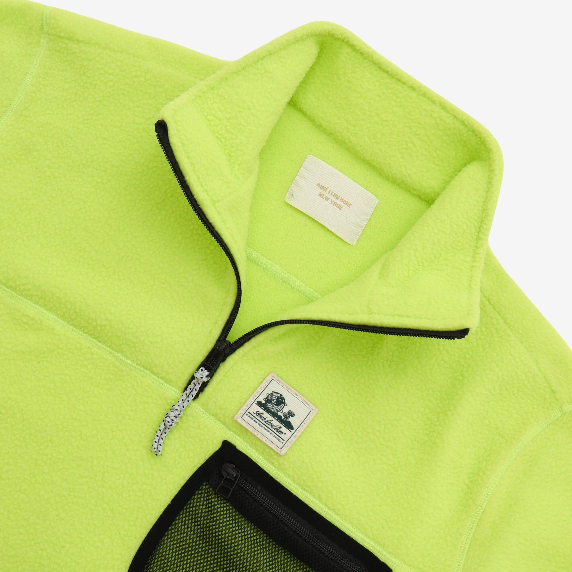 Unisphere Quarter Zip Fleece Pullover