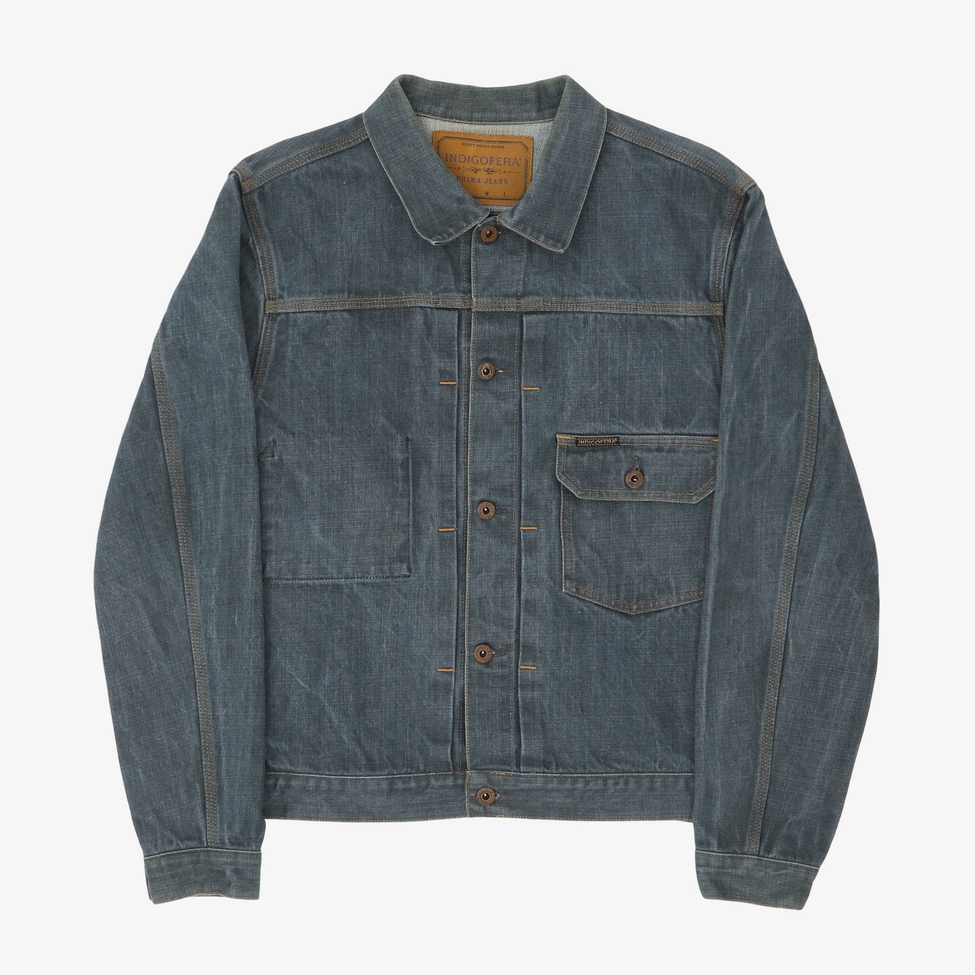 Grant Selvedge Denim Jacket