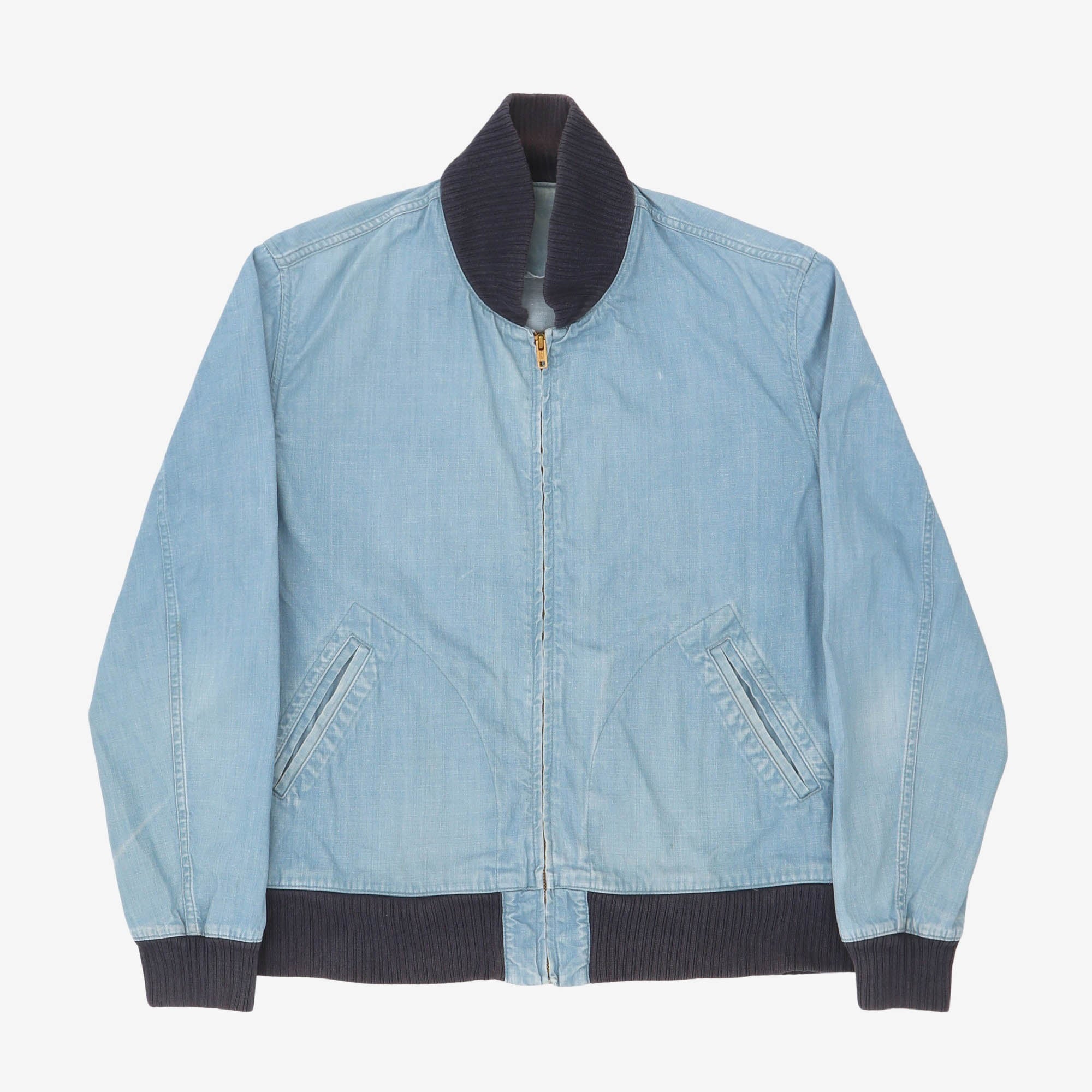 Denim Bomber Jacket