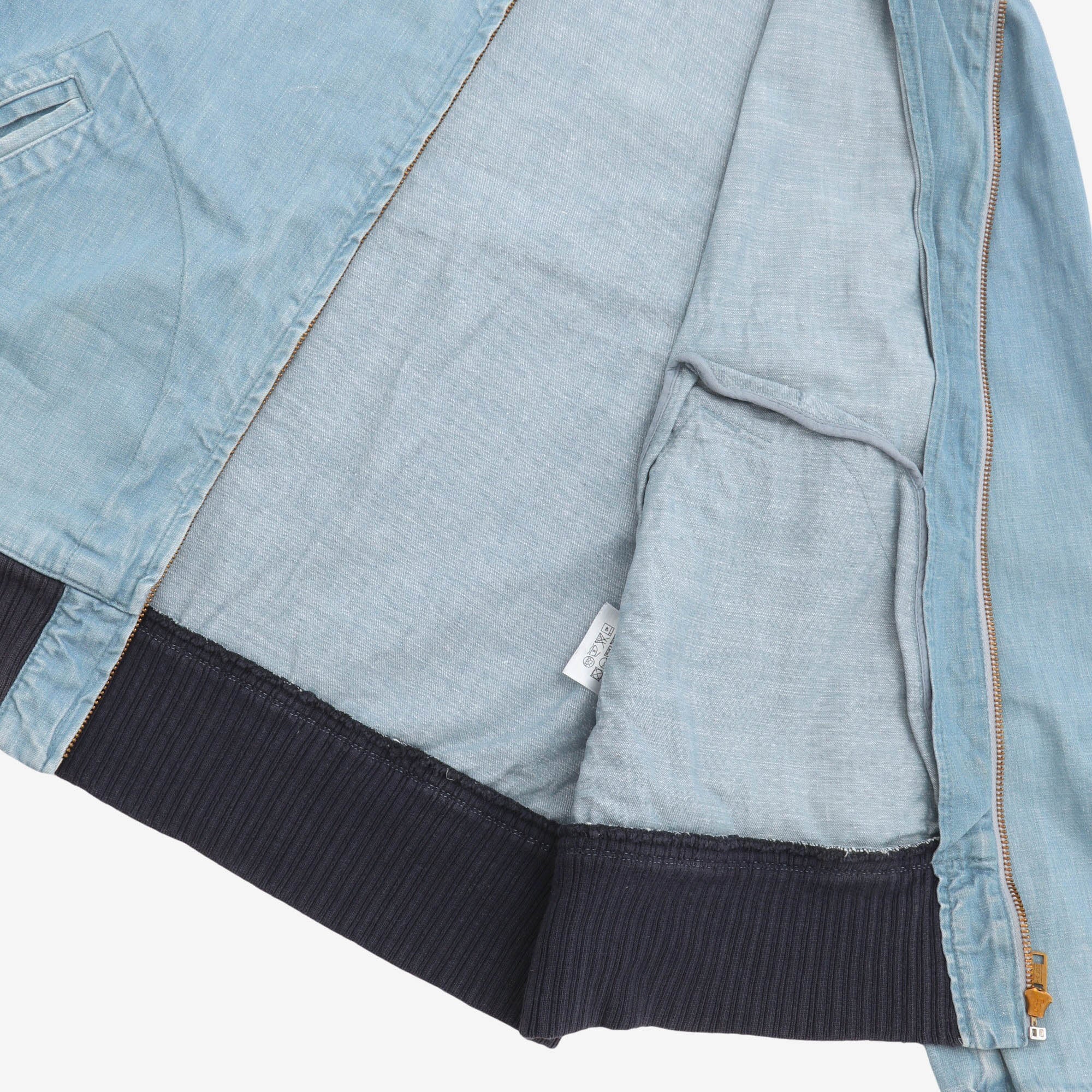 Denim Bomber Jacket