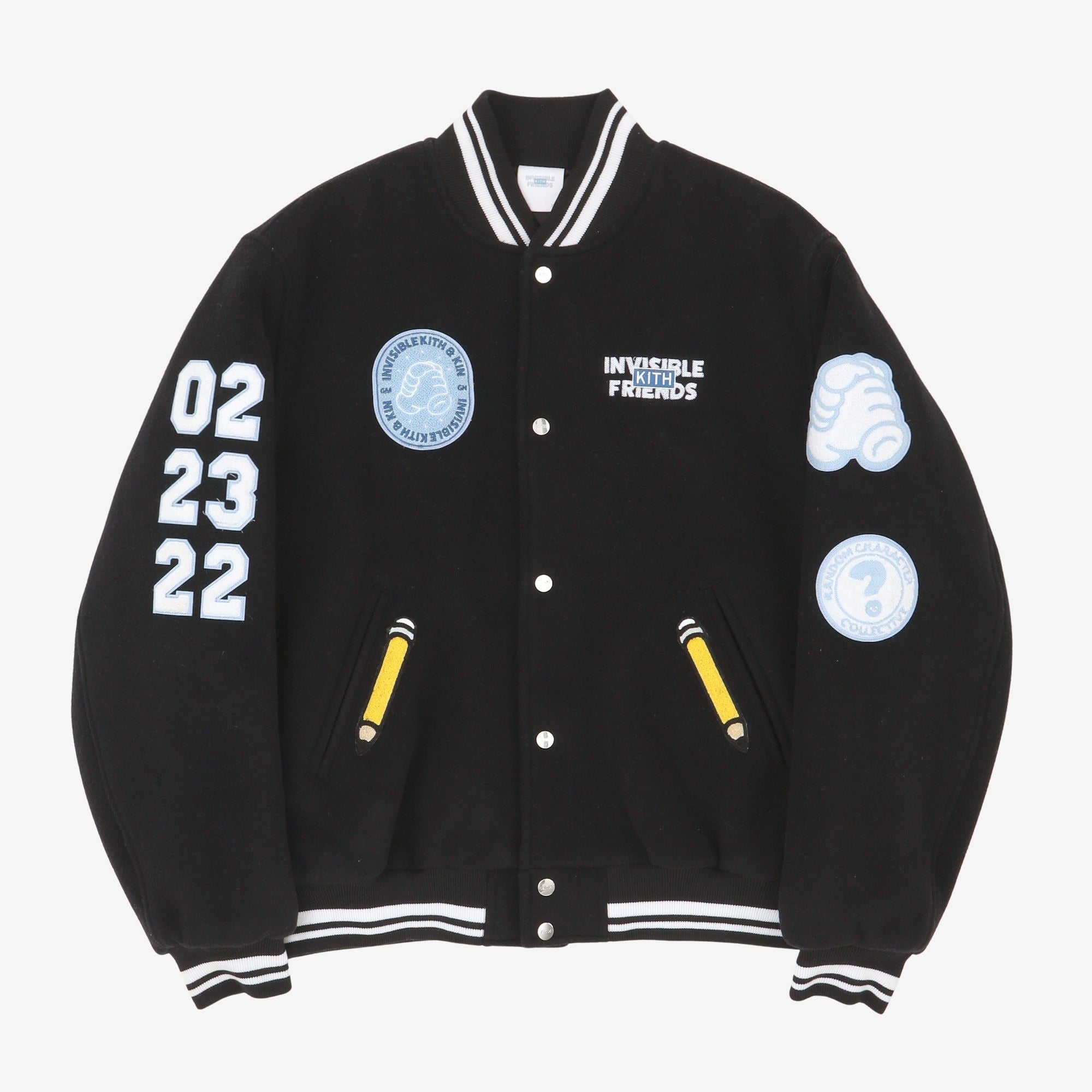 Invisible Friends Varsity Jacket