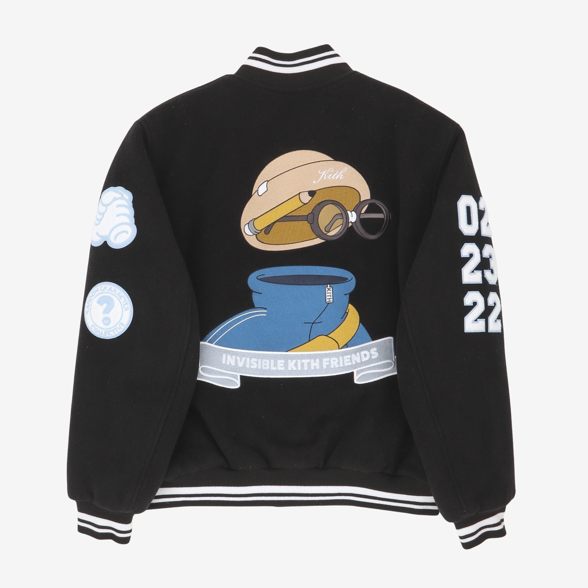 Invisible Friends Varsity Jacket