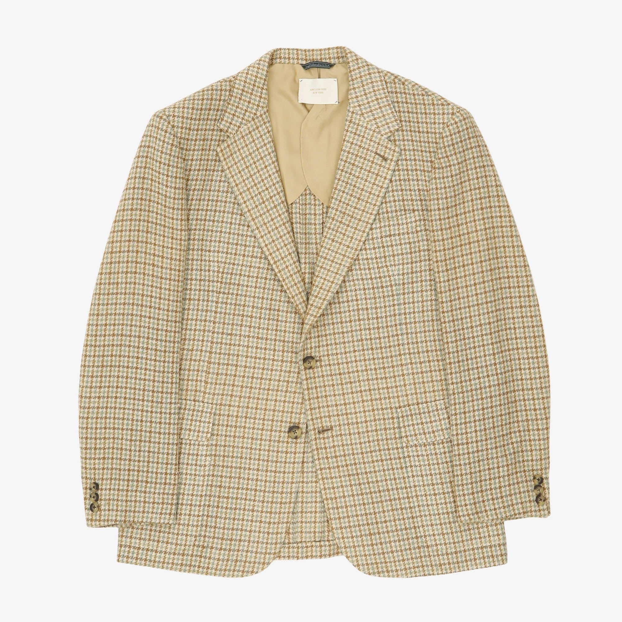 Martin Greenfield Check Suit