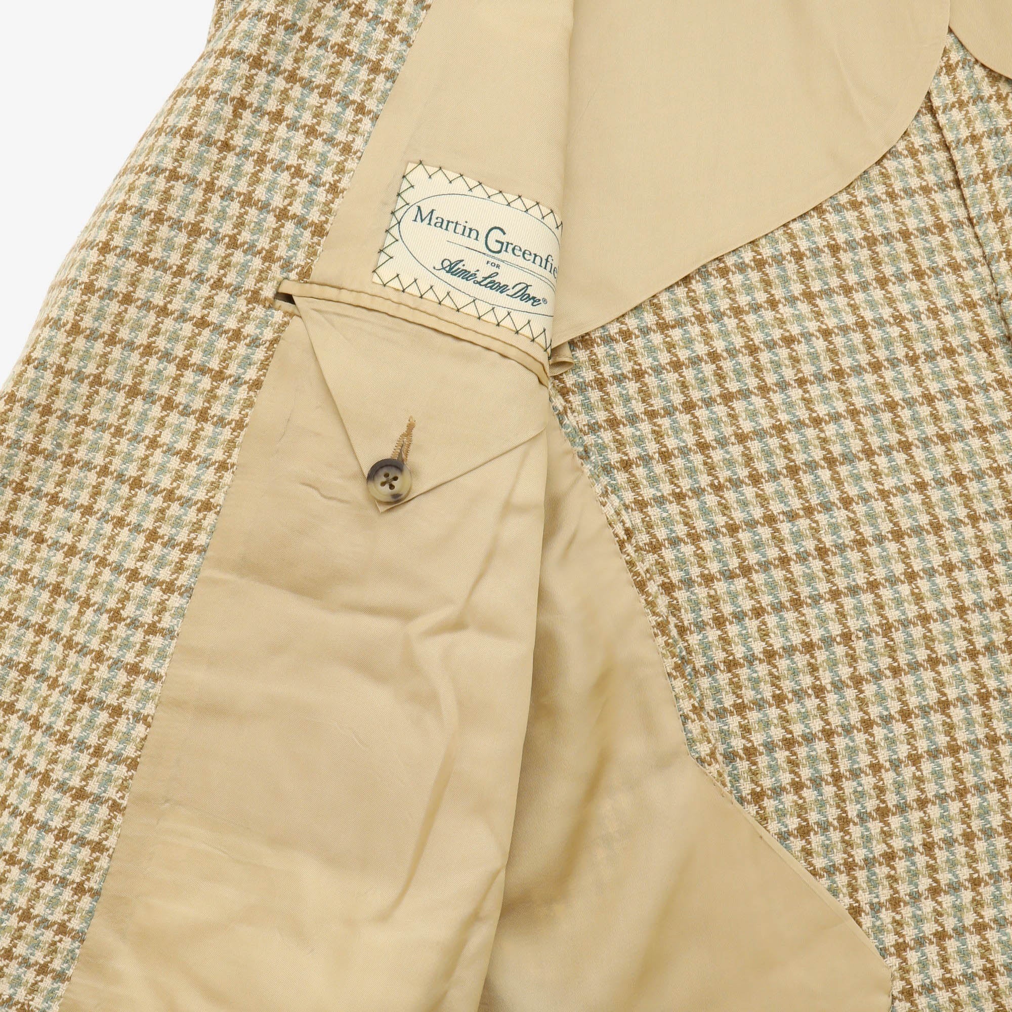 Martin Greenfield Check Suit