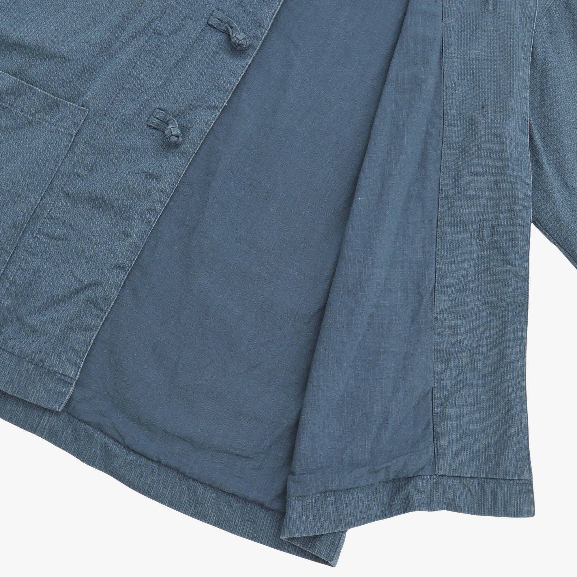 Hooded Knot Link Coat