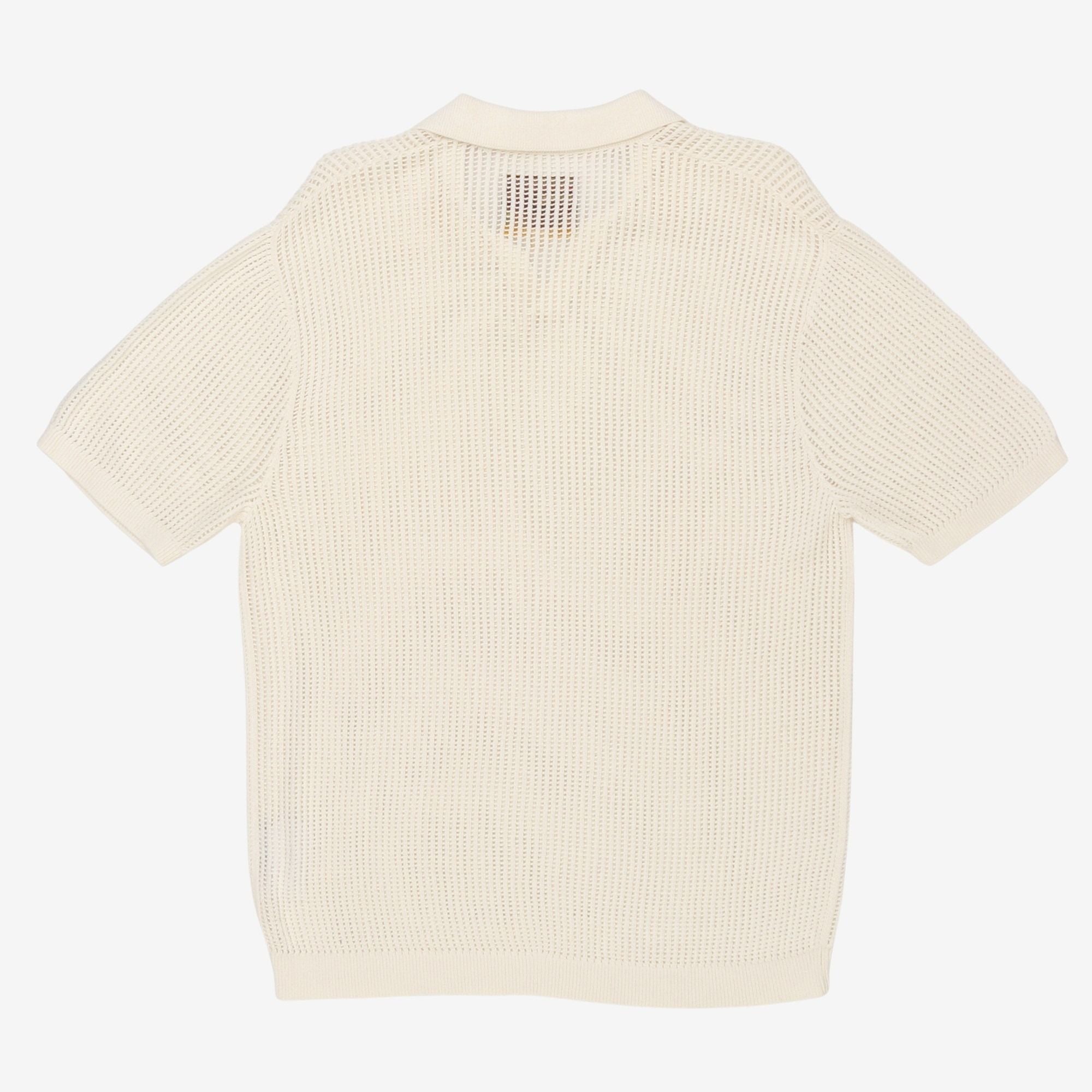 Mesh Knit Polo SS
