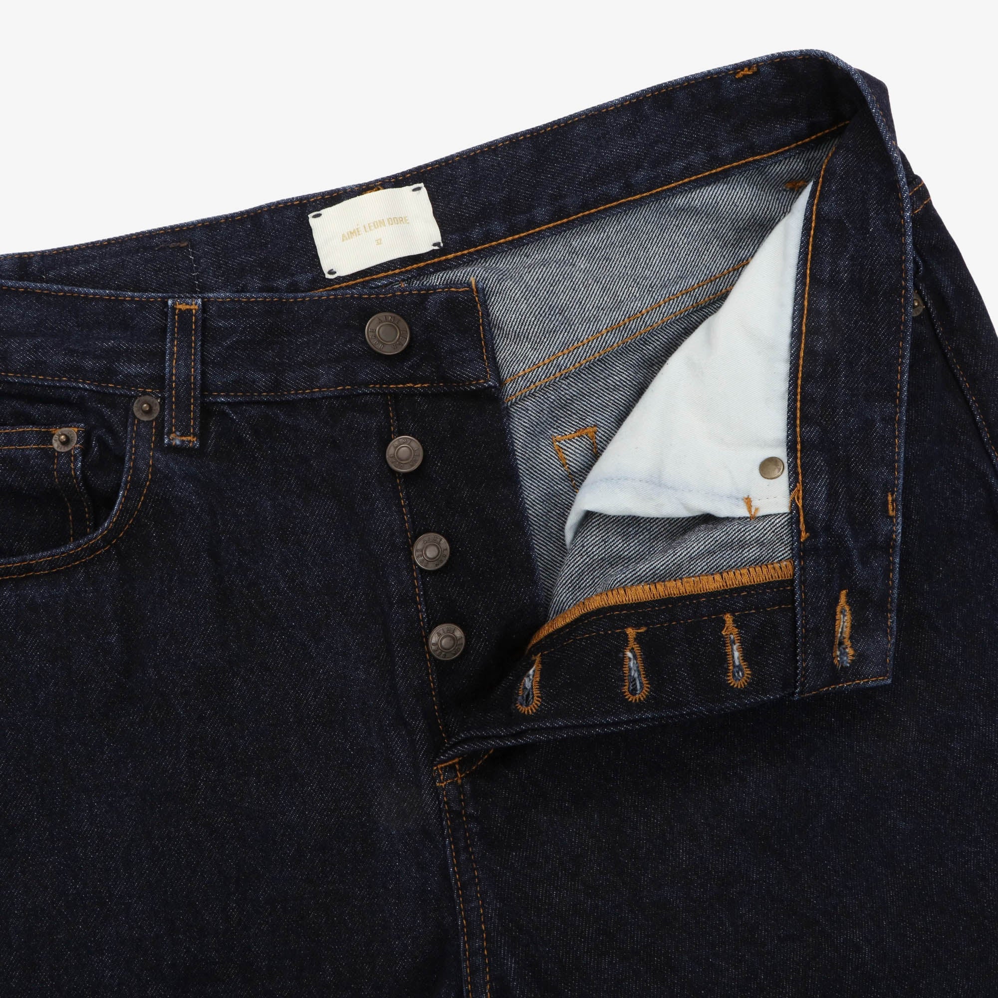 Slim Dark Wash Denim Jeans
