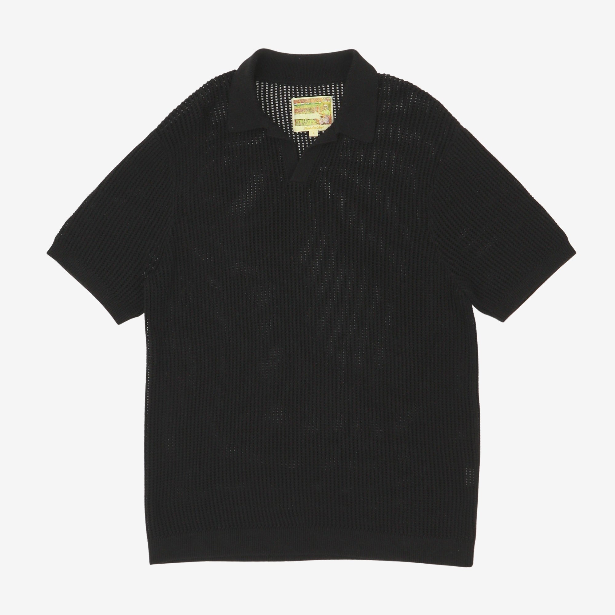 Mesh Knit Polo