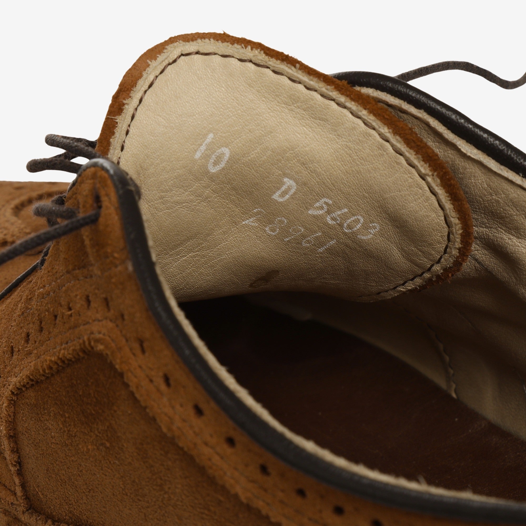 Suede Derby Dress Shoe