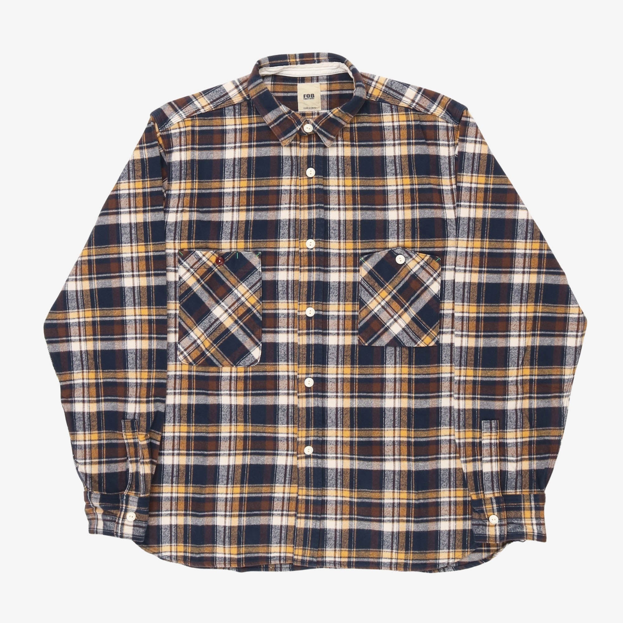 Heavy Flannel Work Shirt