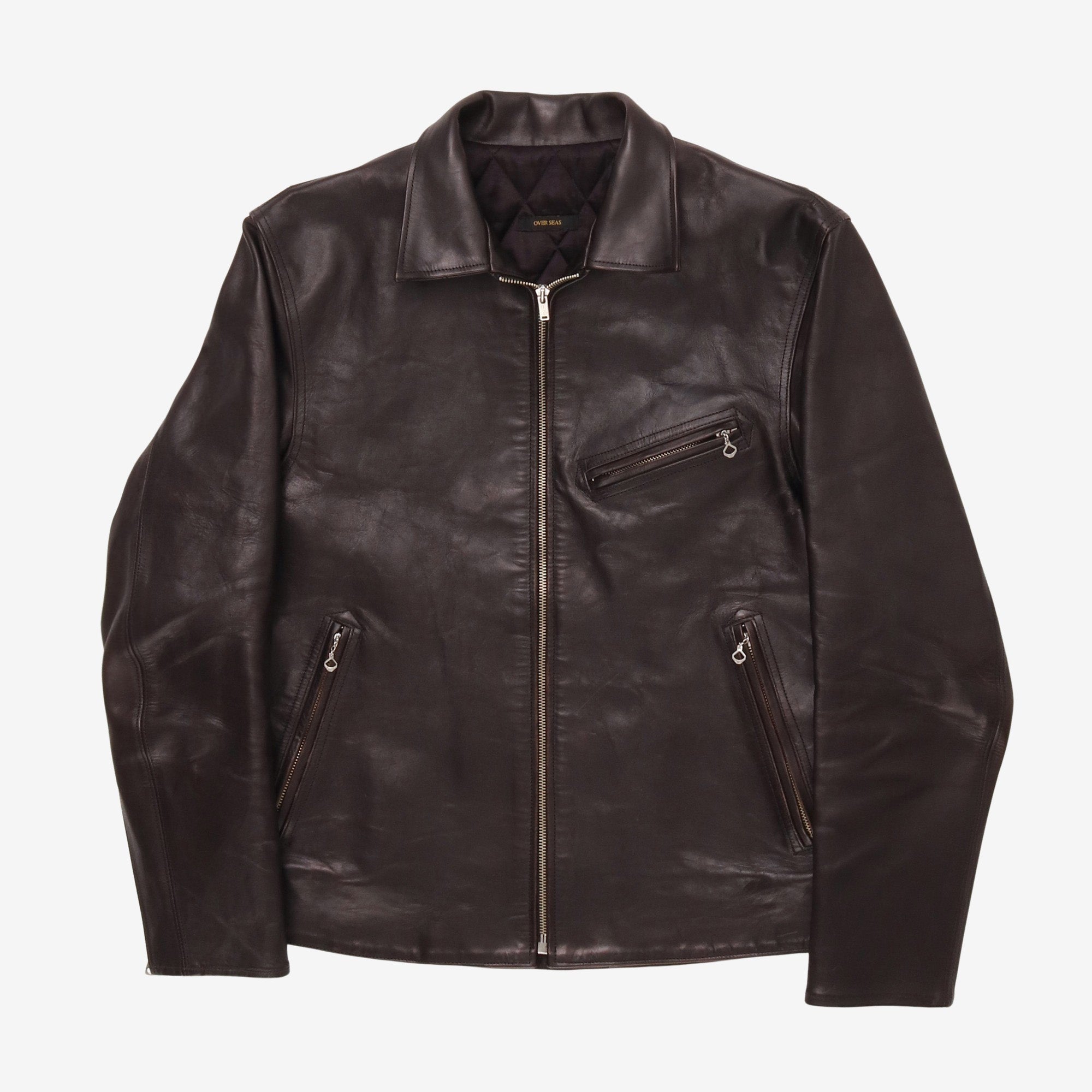 Eric Leather Horsehide Jacket