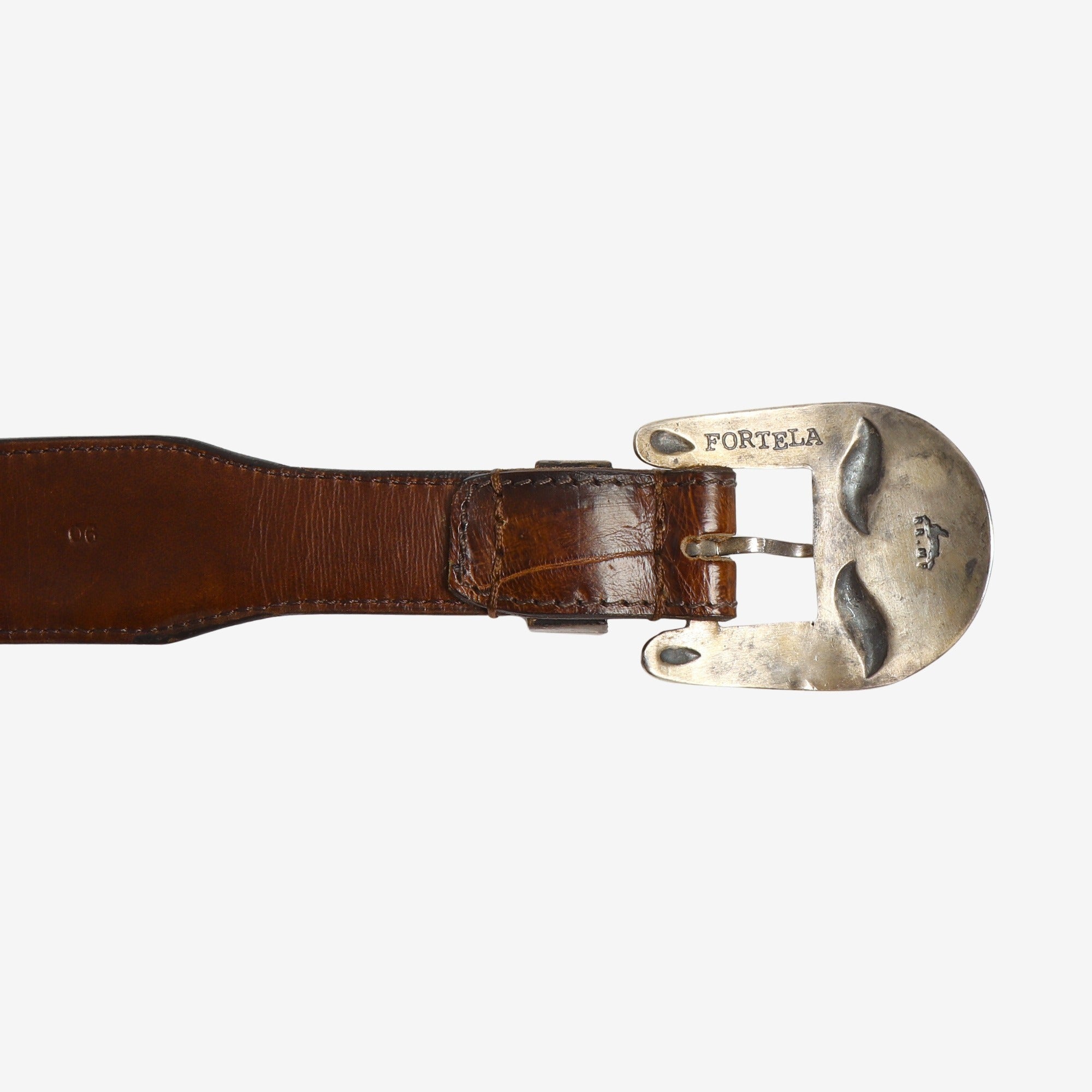 Crocodile Leather Belt