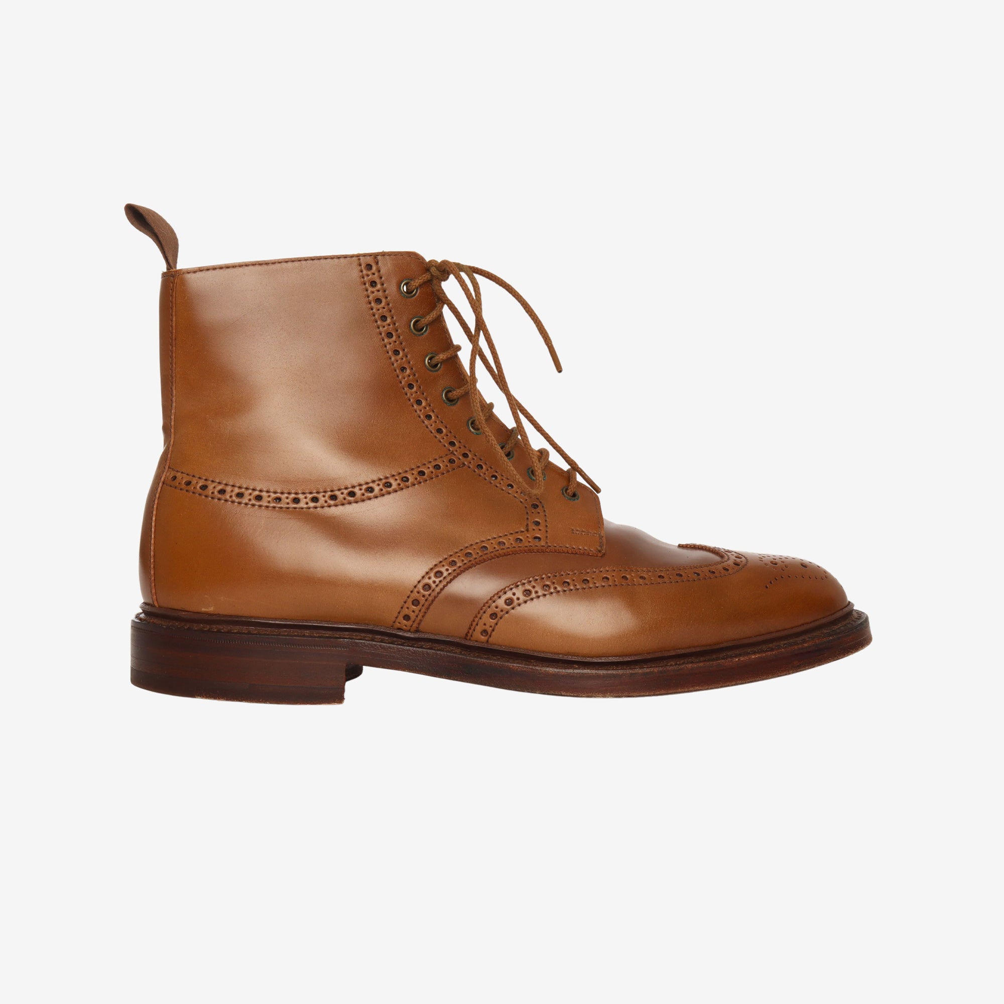 Lindrick Cordovan Brogue Boot