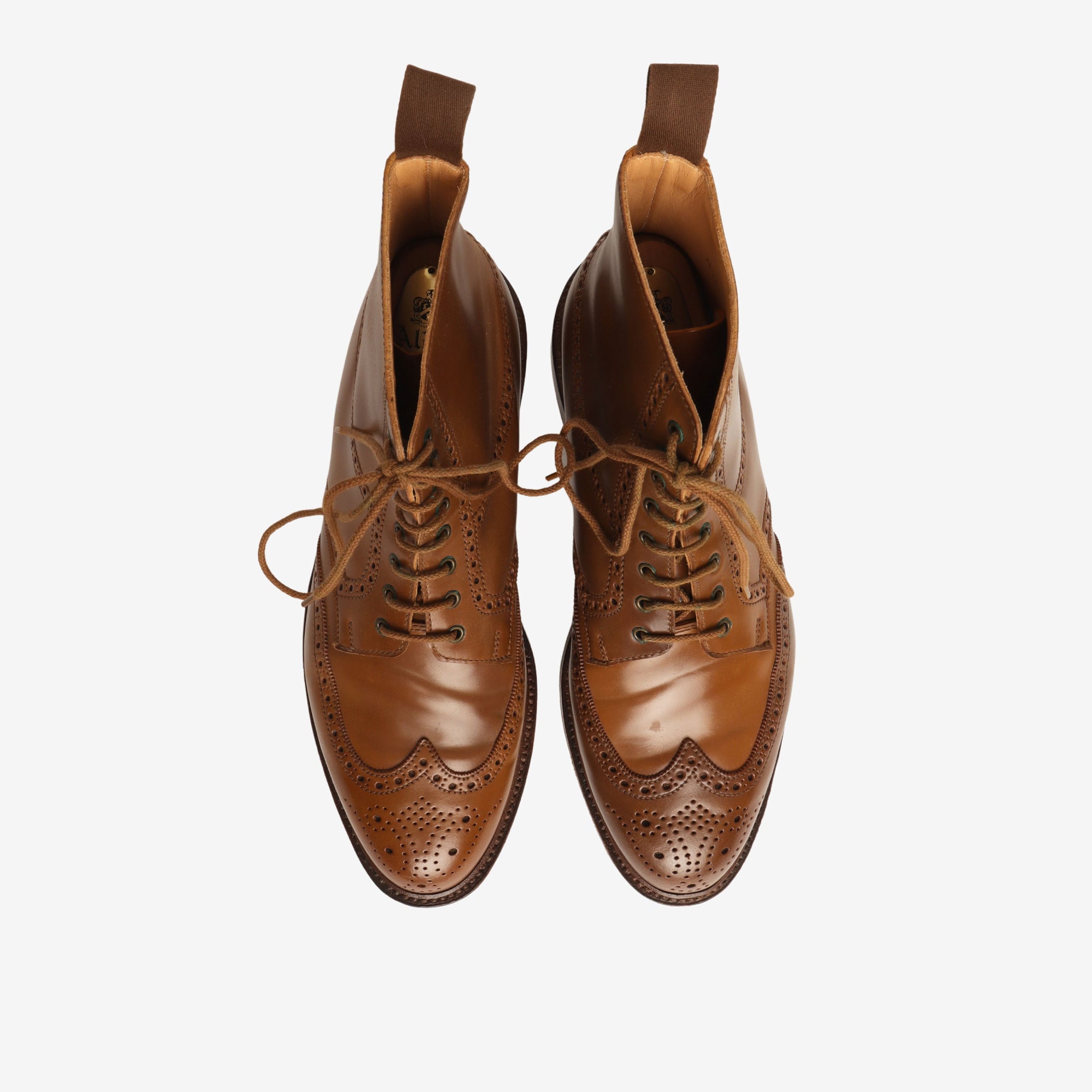 Lindrick Cordovan Brogue Boot