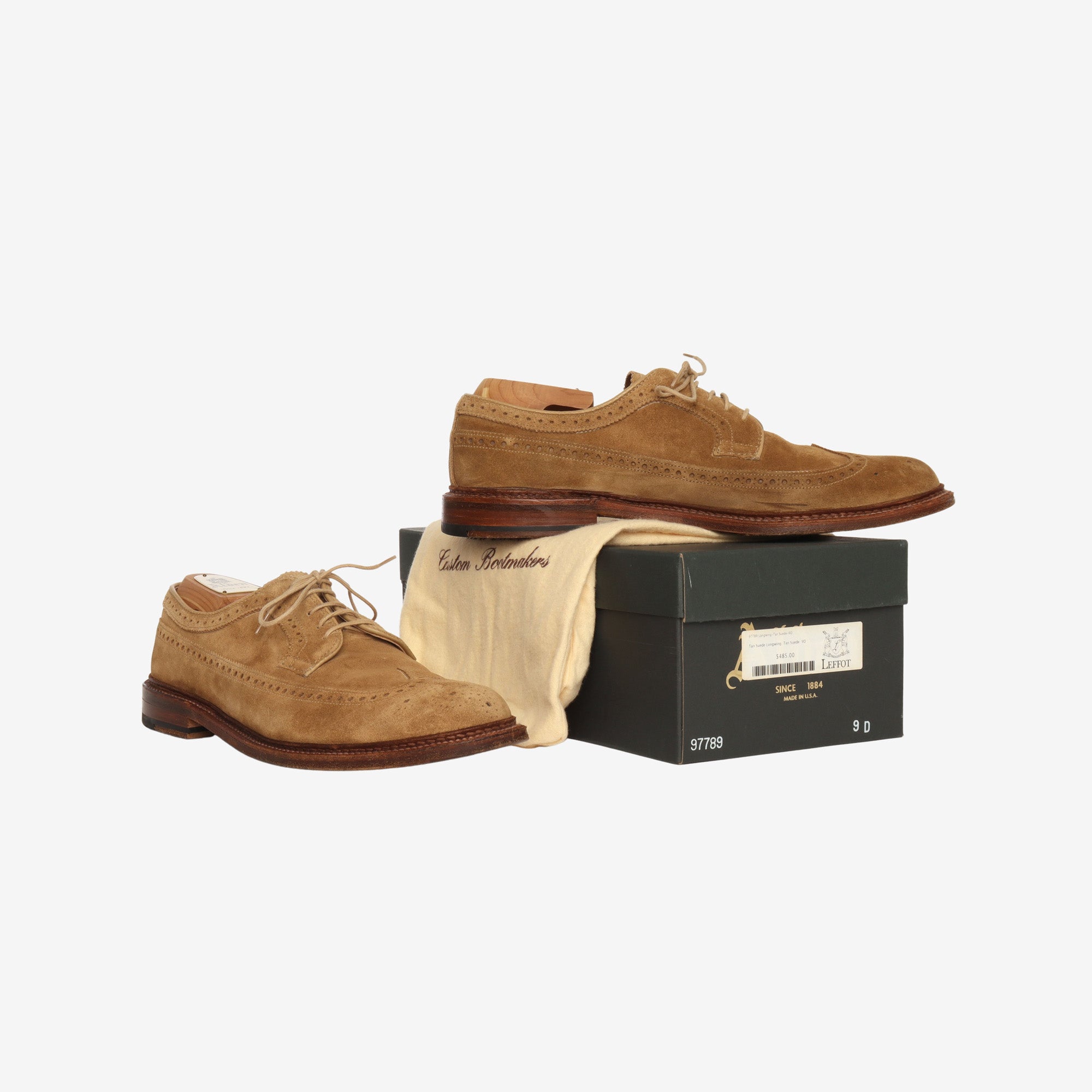 Suede Longwing Bluchers + Trees