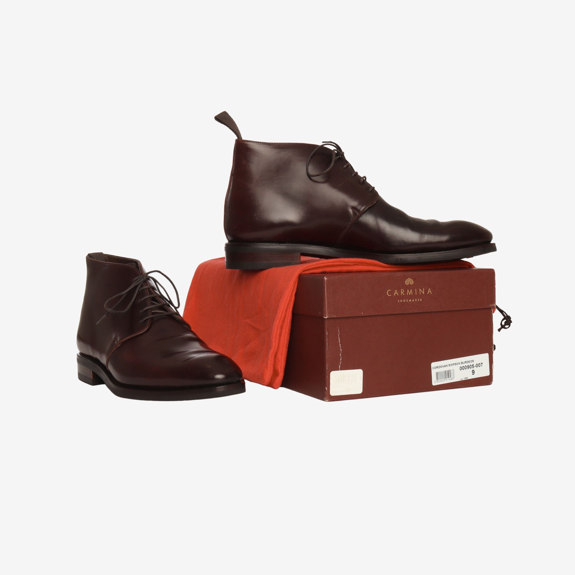 Cordovan Simpson Chukka Boots + Alden Trees