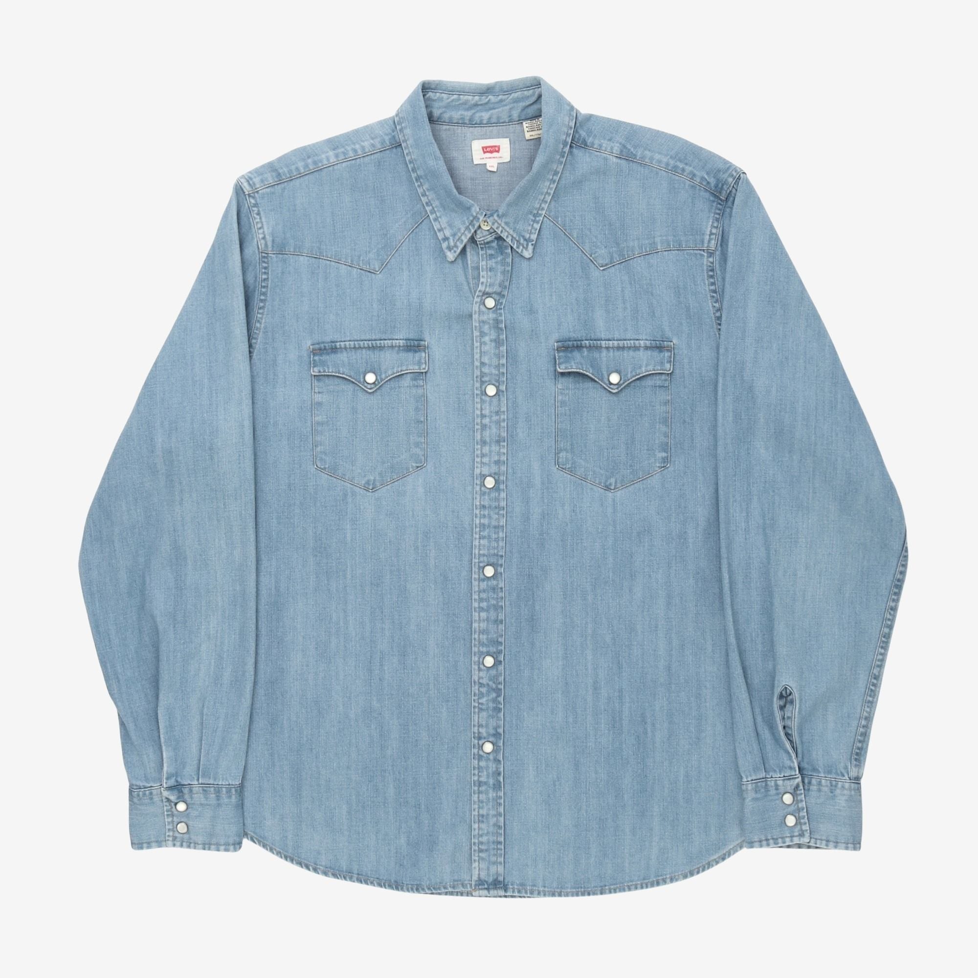 Pearl Snap Denim Shirt