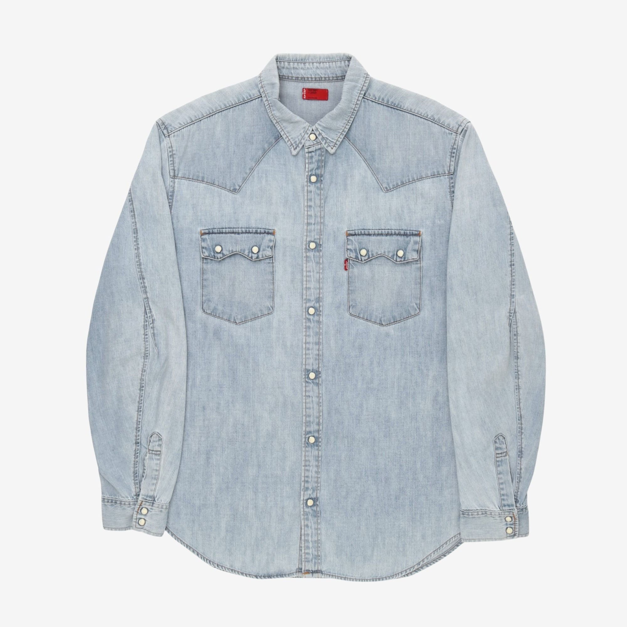 Sawtooth Western Denim Shirt