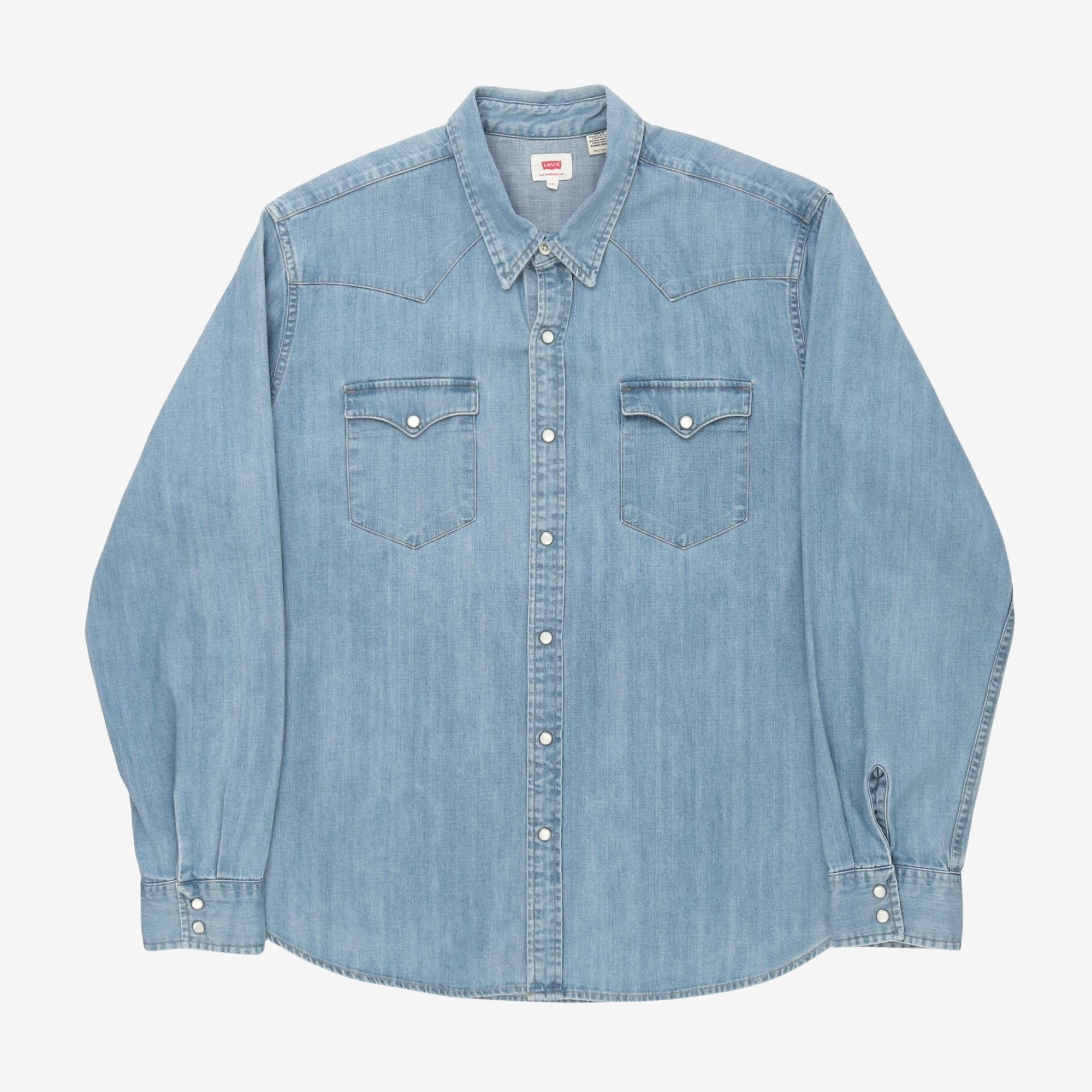 Pearl Snap Denim Shirt