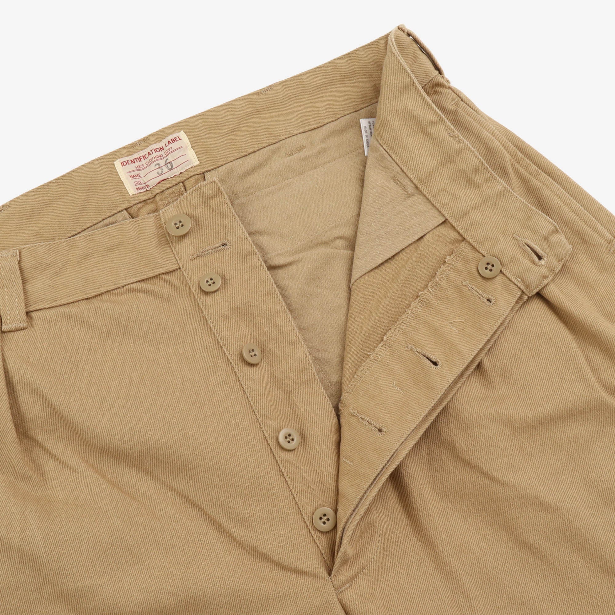 French Army M-52 Chino (34W X 29L)
