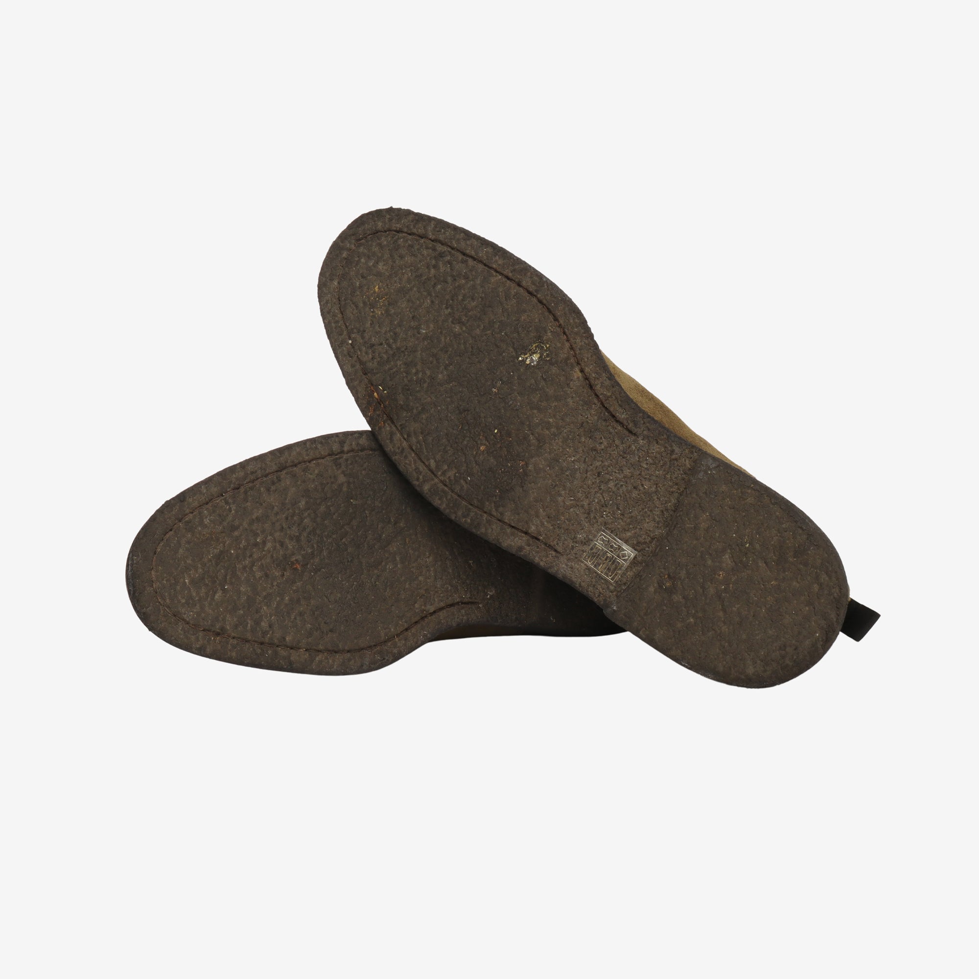 Waxed Suede Chelsea Boots