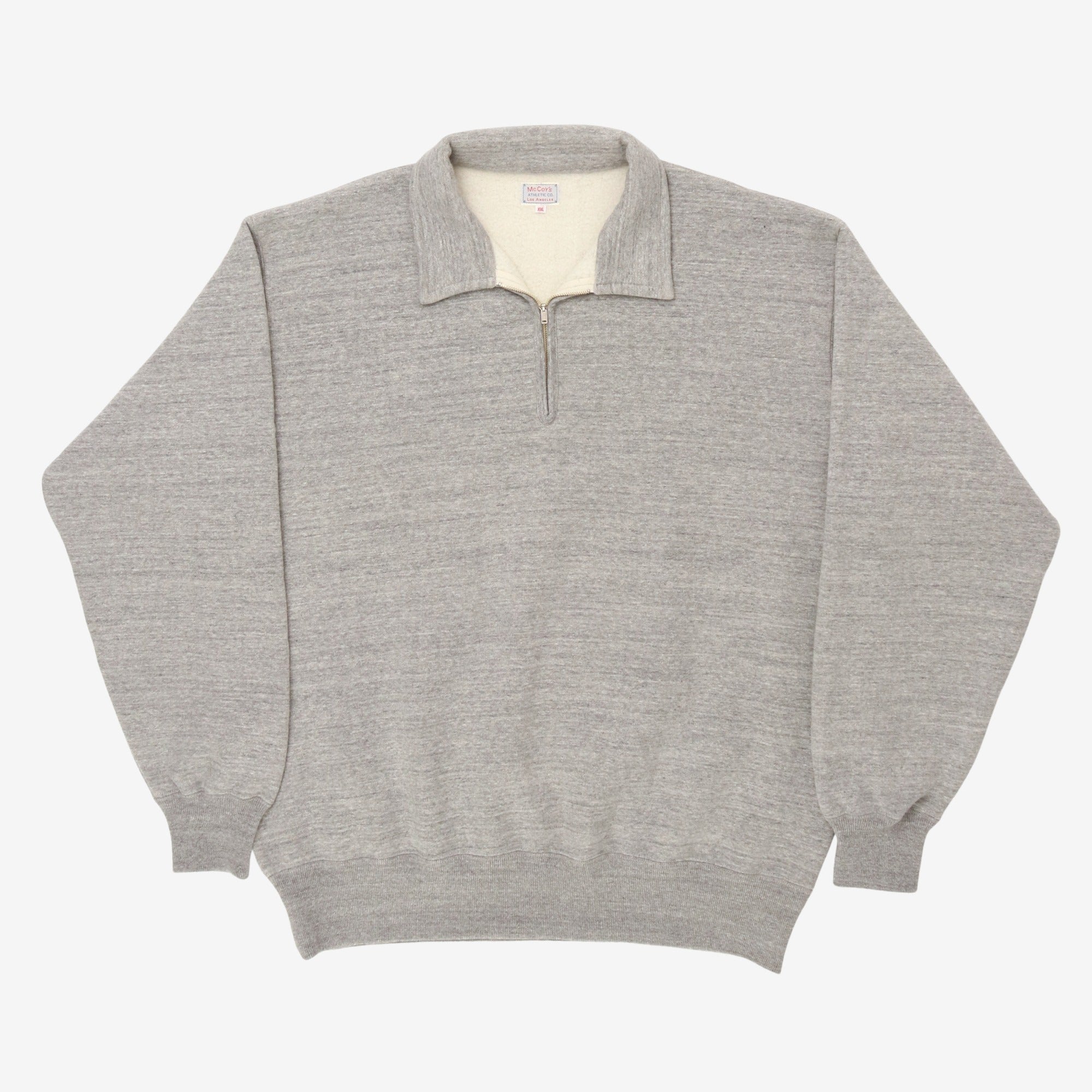 10oz Loopwheel Quarter Zip Sweatshirt