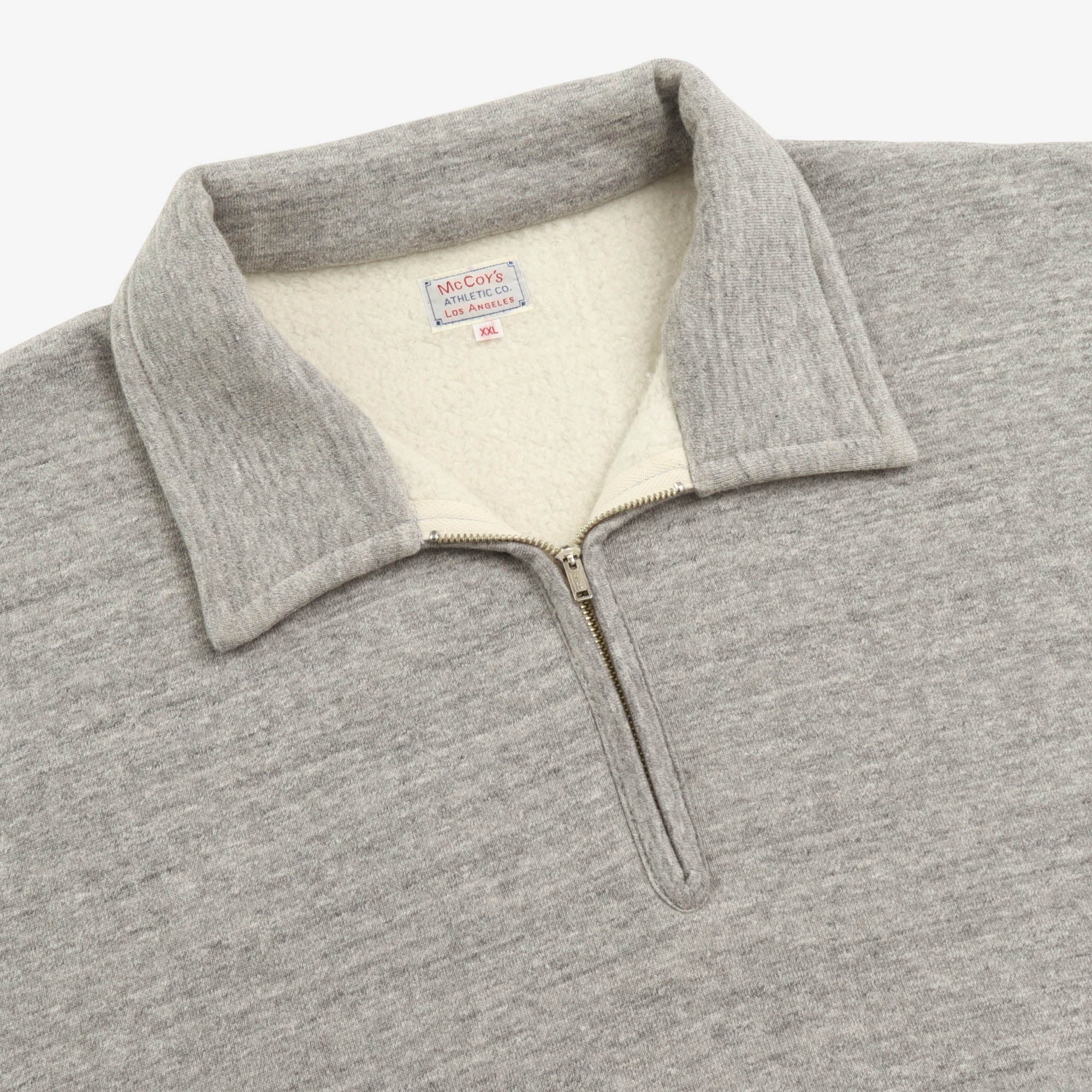 10oz Loopwheel Quarter Zip Sweatshirt