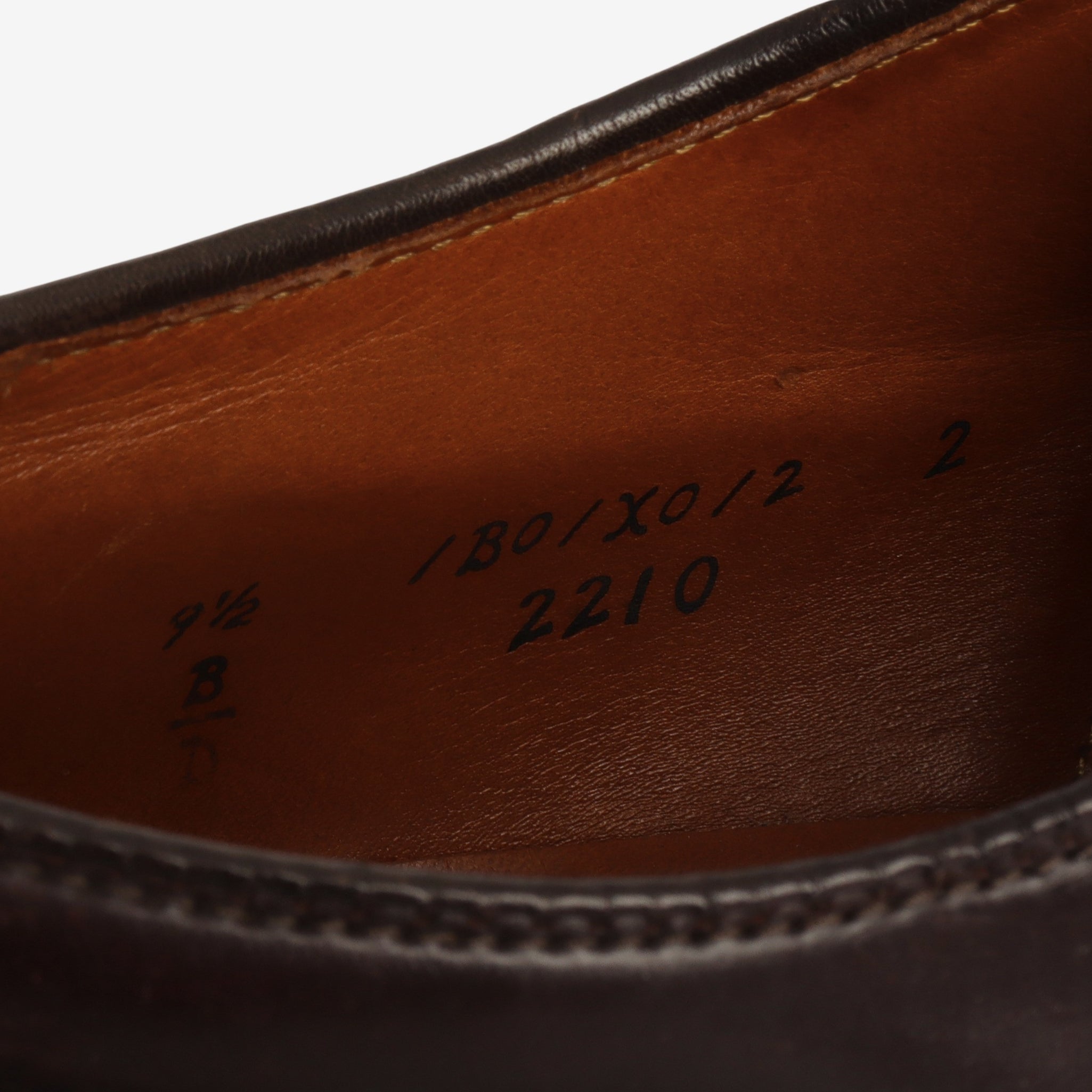2210 Cordovan Norwegian Front Blucher