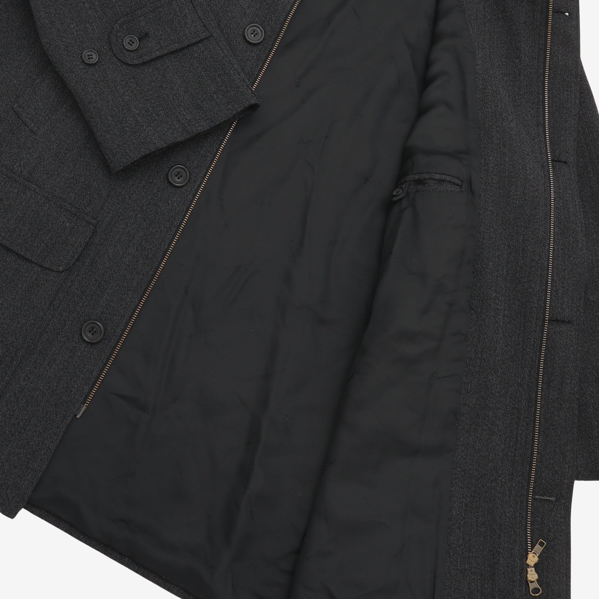 Vintage Wool Overcoat