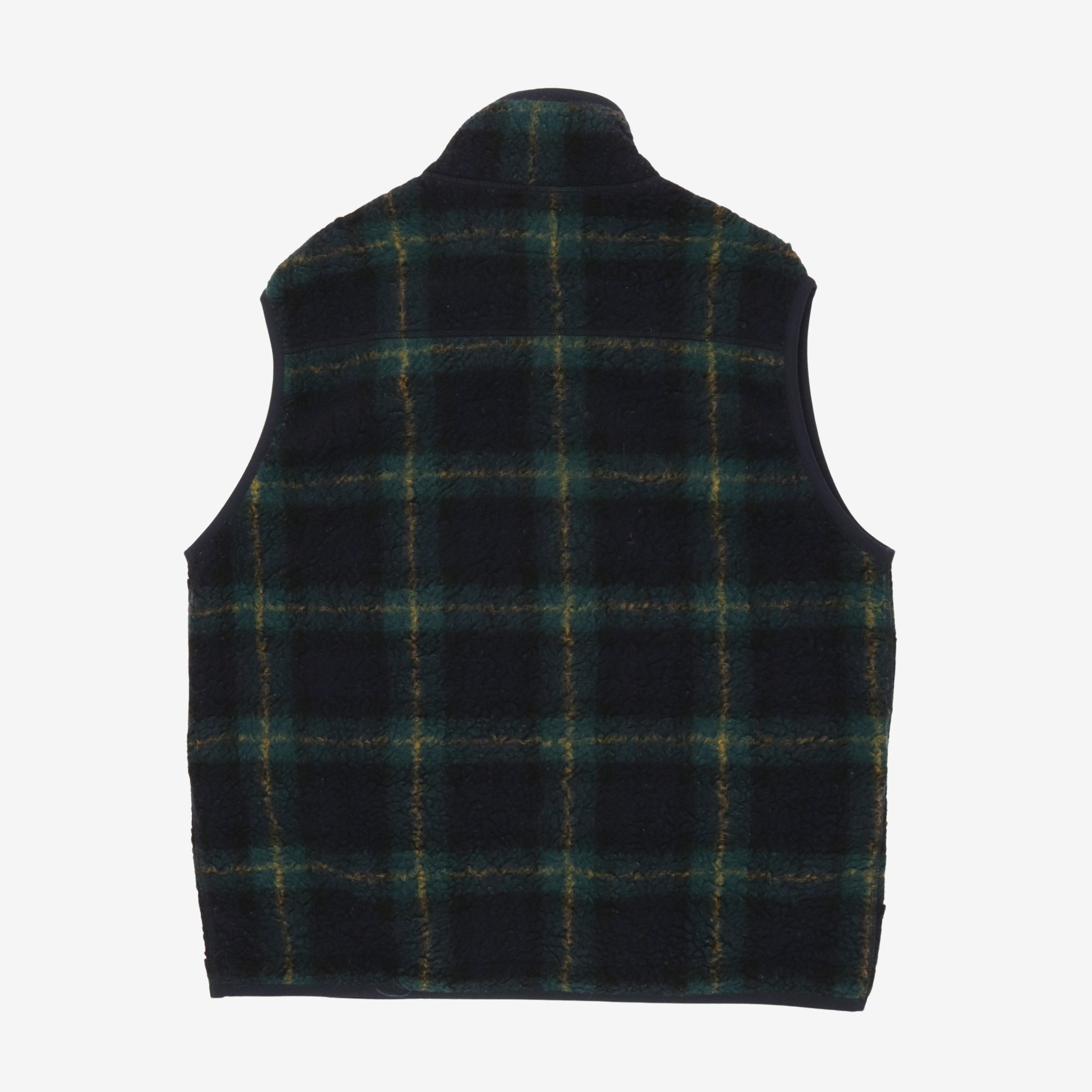 Check Boucle Fleece Vest