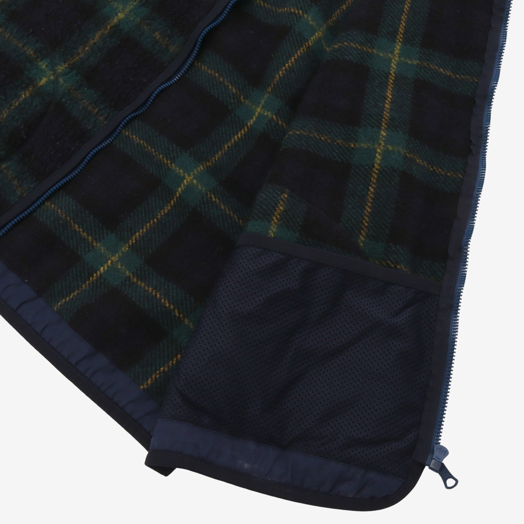 Check Boucle Fleece Vest