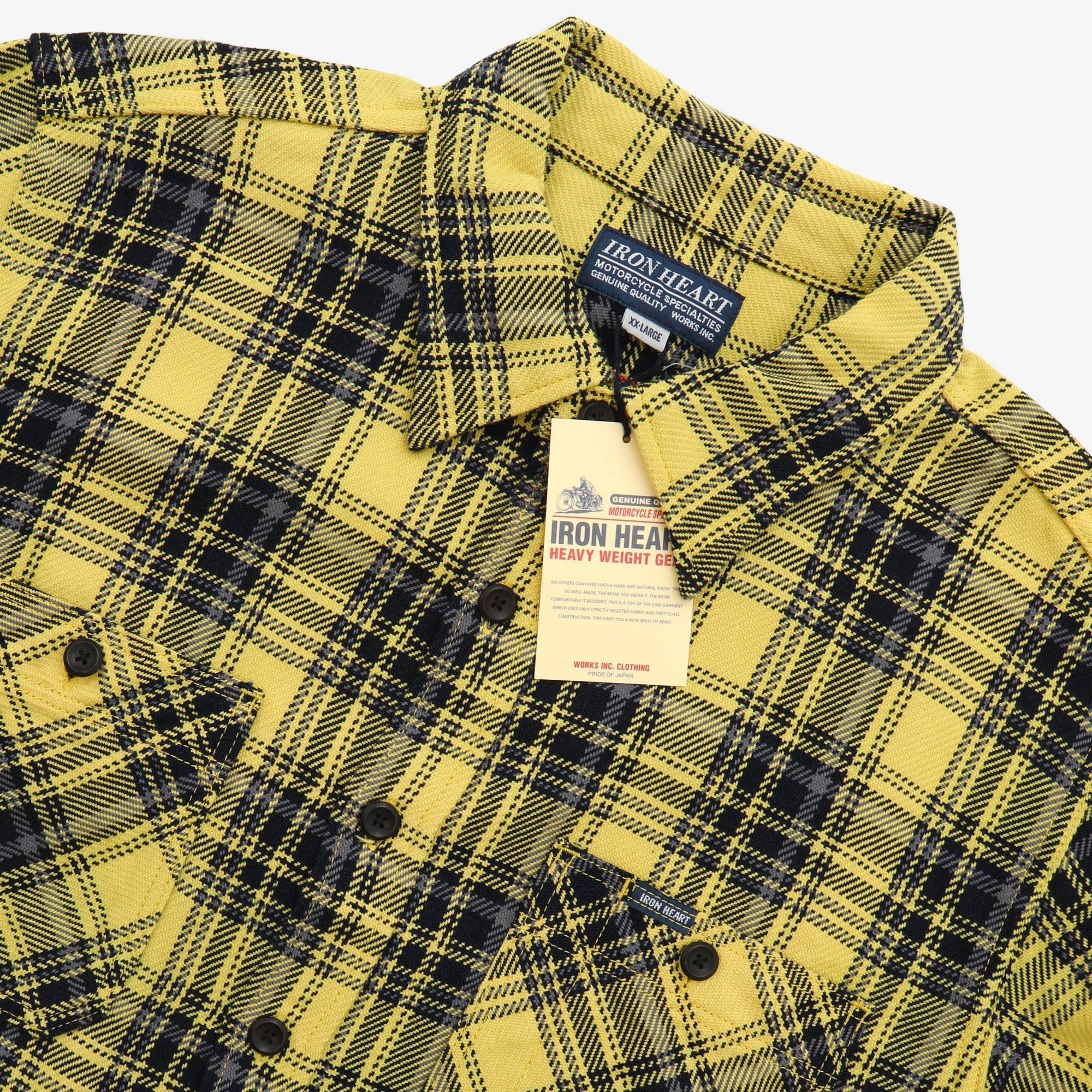 9oz Selvedge Flannel Work Shirt