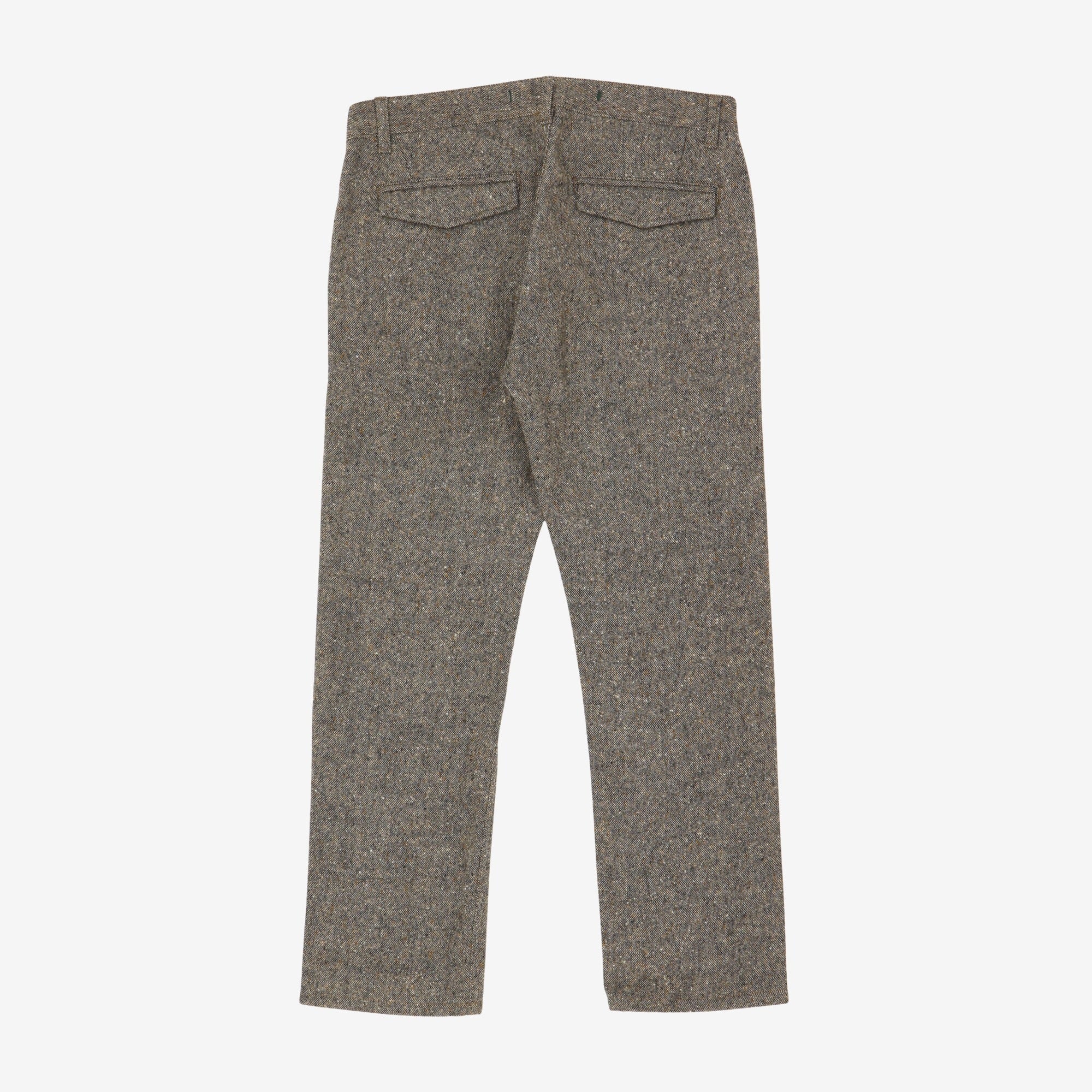 Slim Fit Tweed Chinos