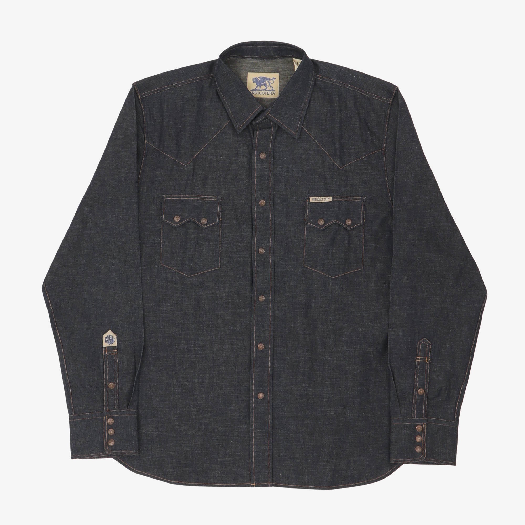 Bryson Denim Western Shirt