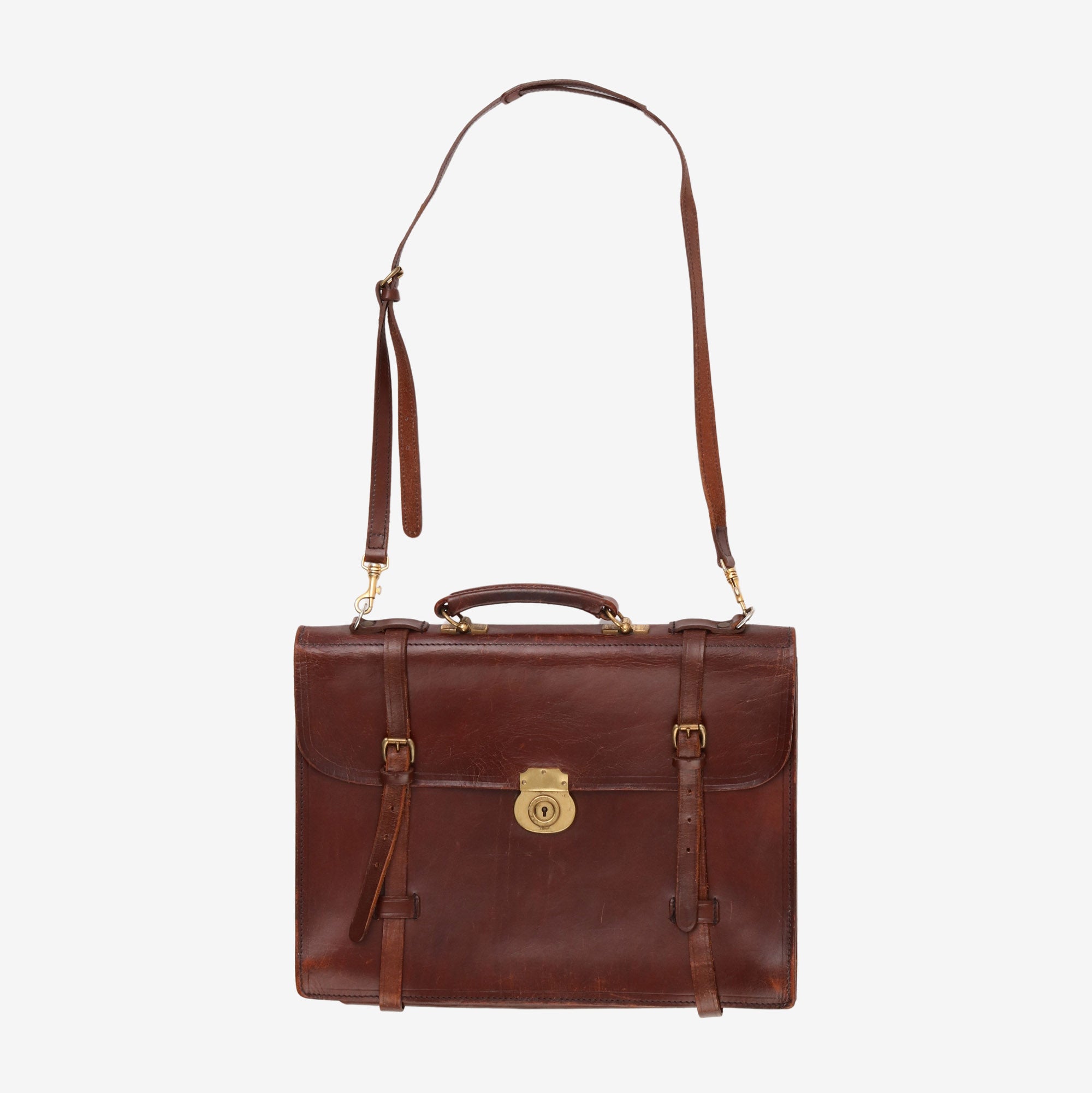 Papworth Leather Breifcase