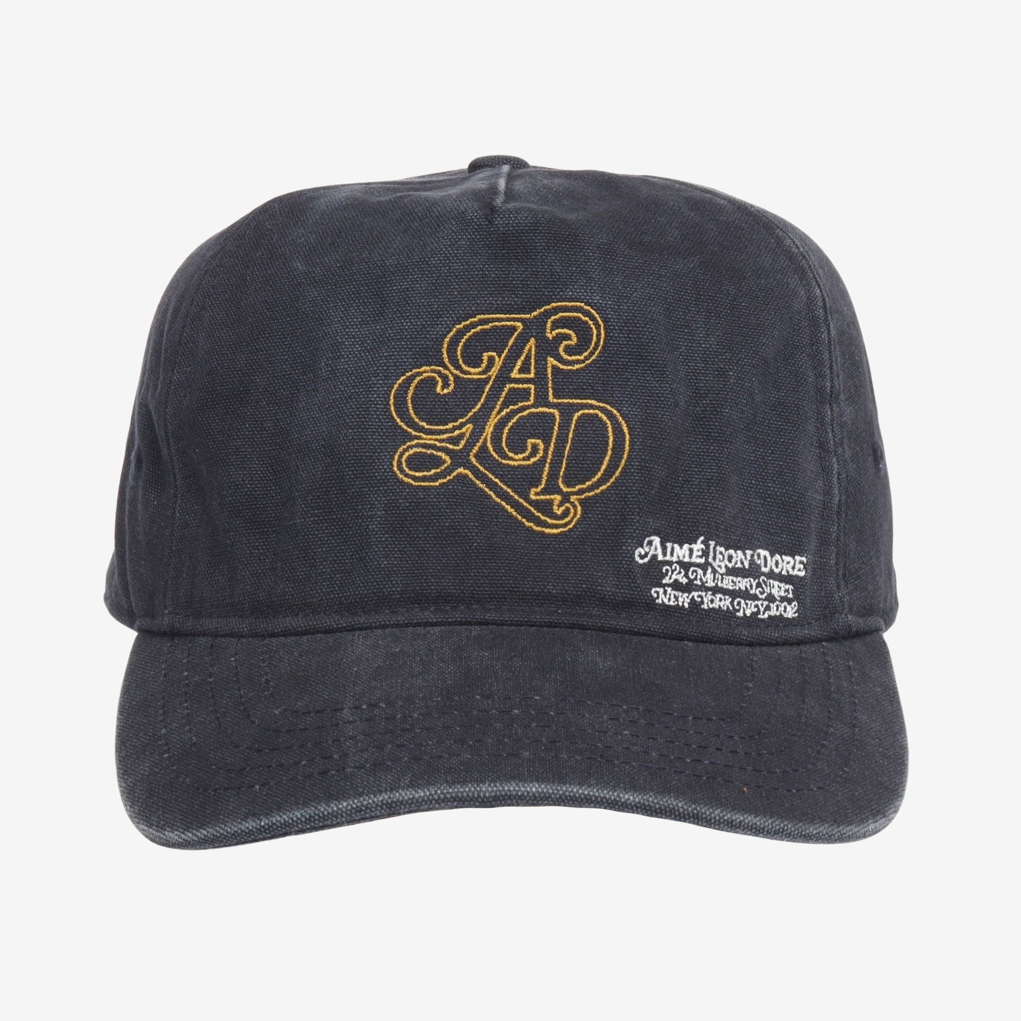 Washed Script Cap