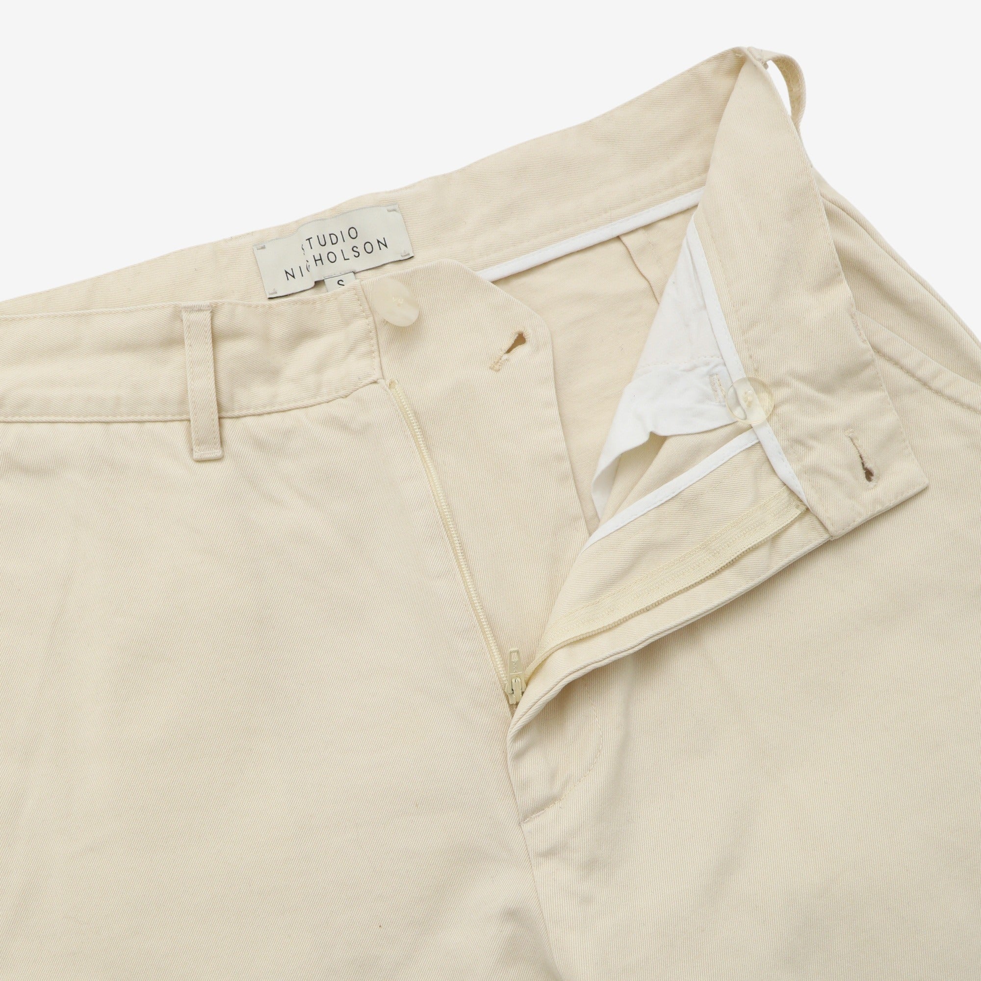 Tapered Twill Pants