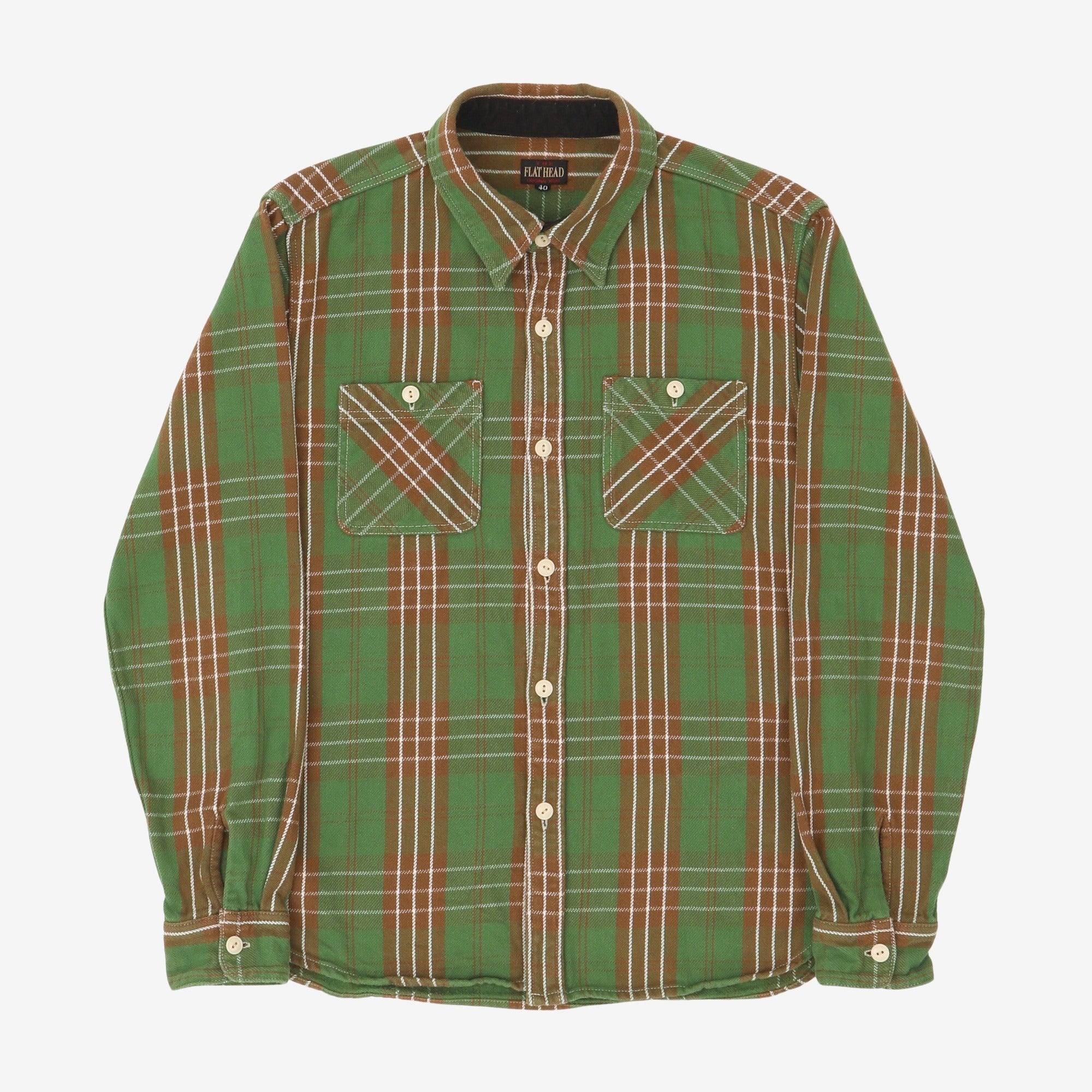 Leaping Mullet Pedal Heavy Flannel Shirt