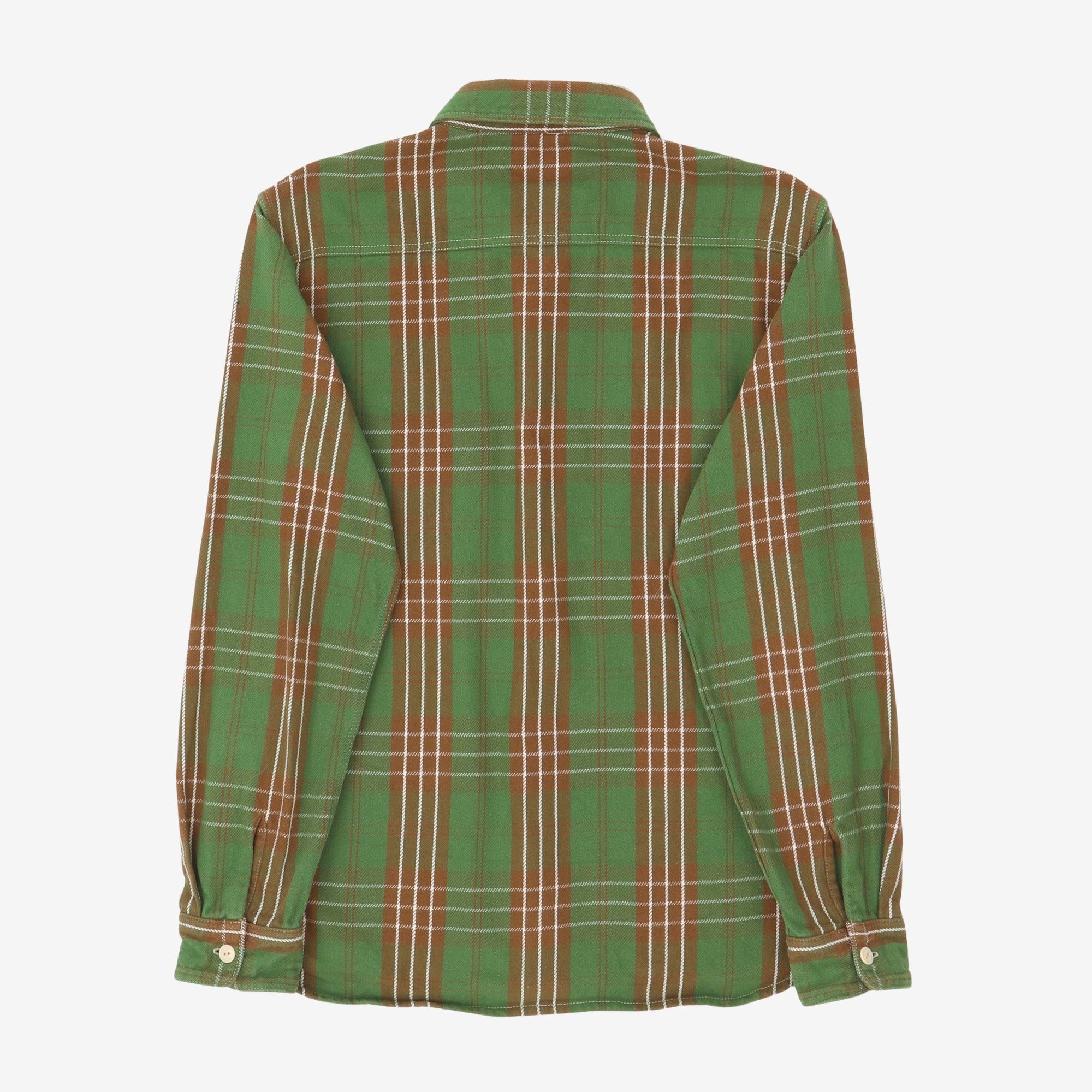 Leaping Mullet Pedal Heavy Flannel Shirt