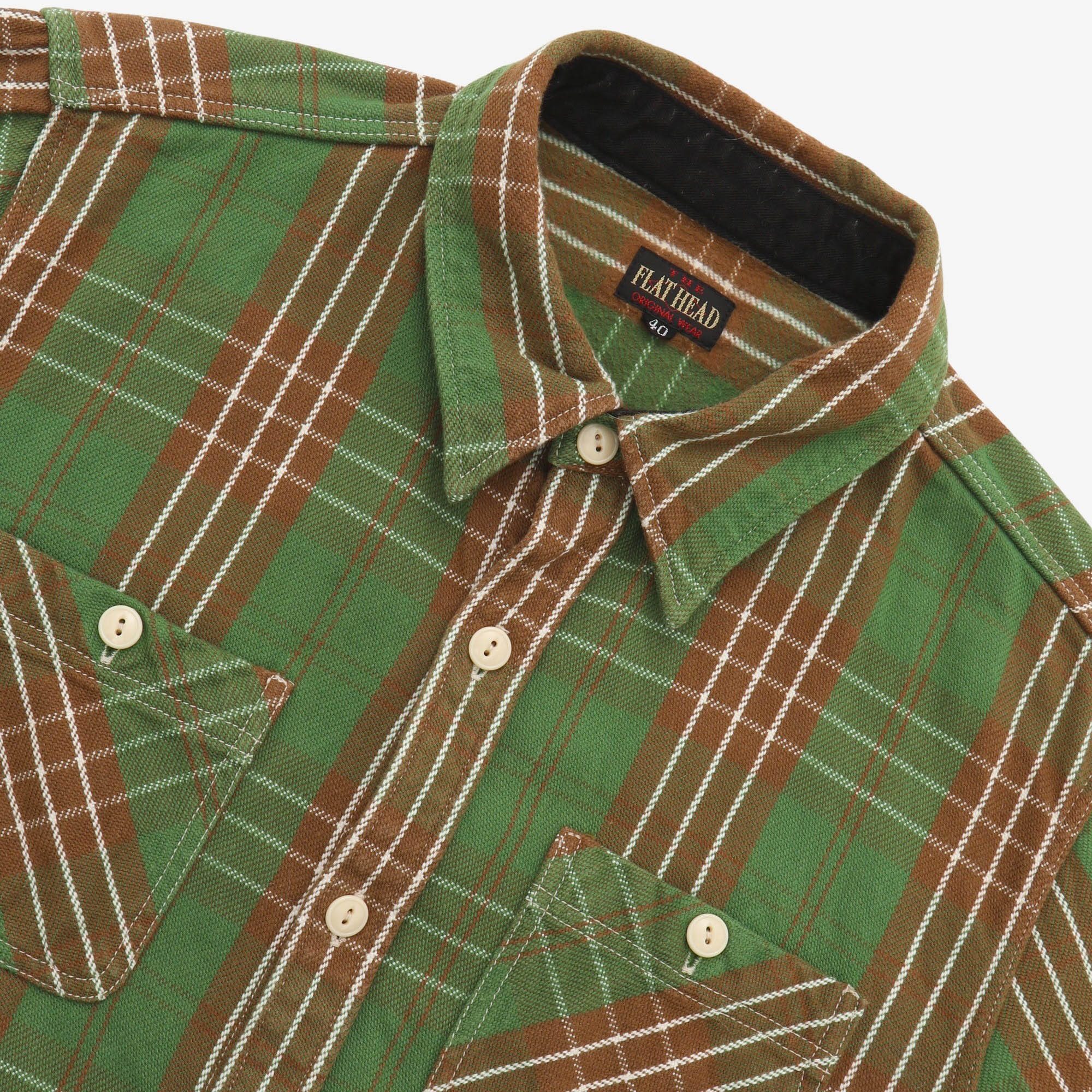 Leaping Mullet Pedal Heavy Flannel Shirt