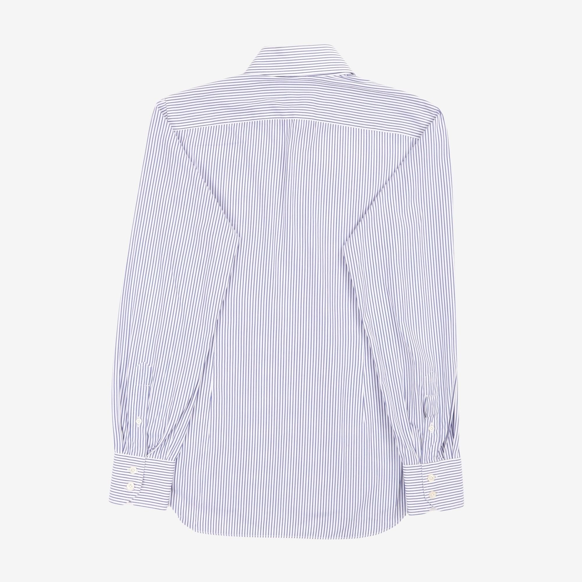 Striped Poplin Shirt