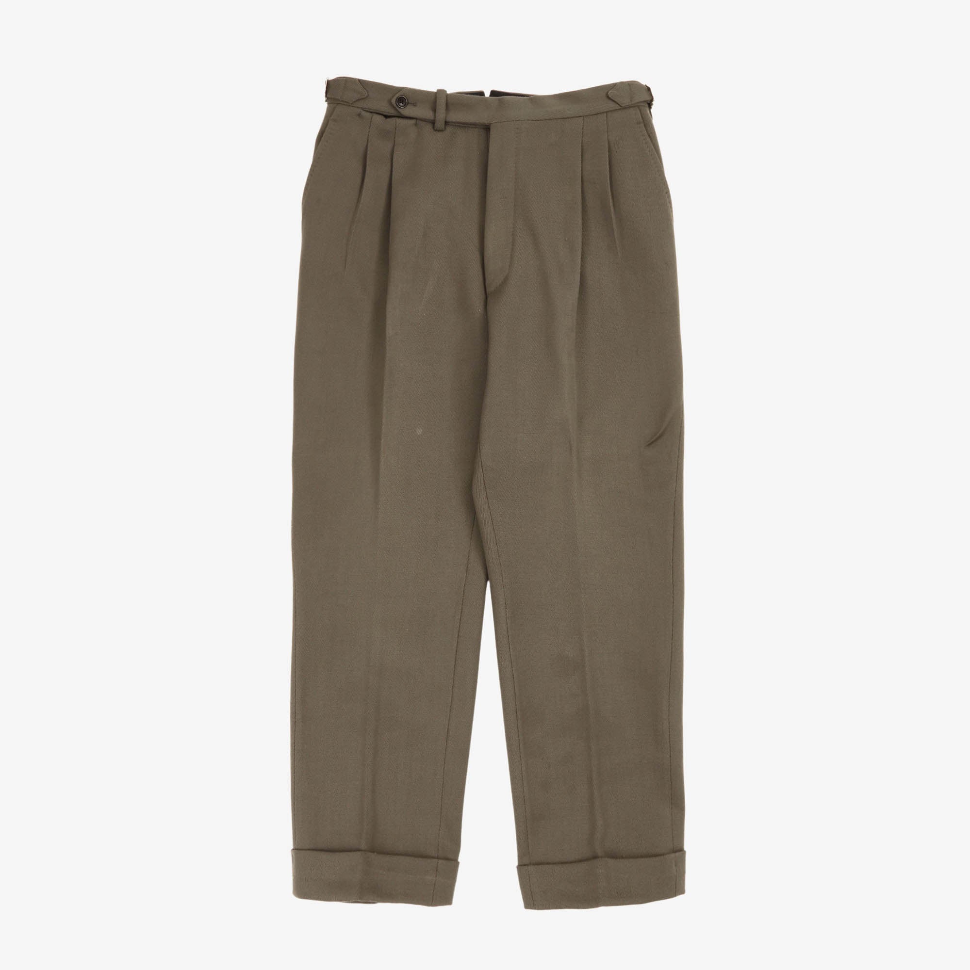 Wool Tailored Trousers