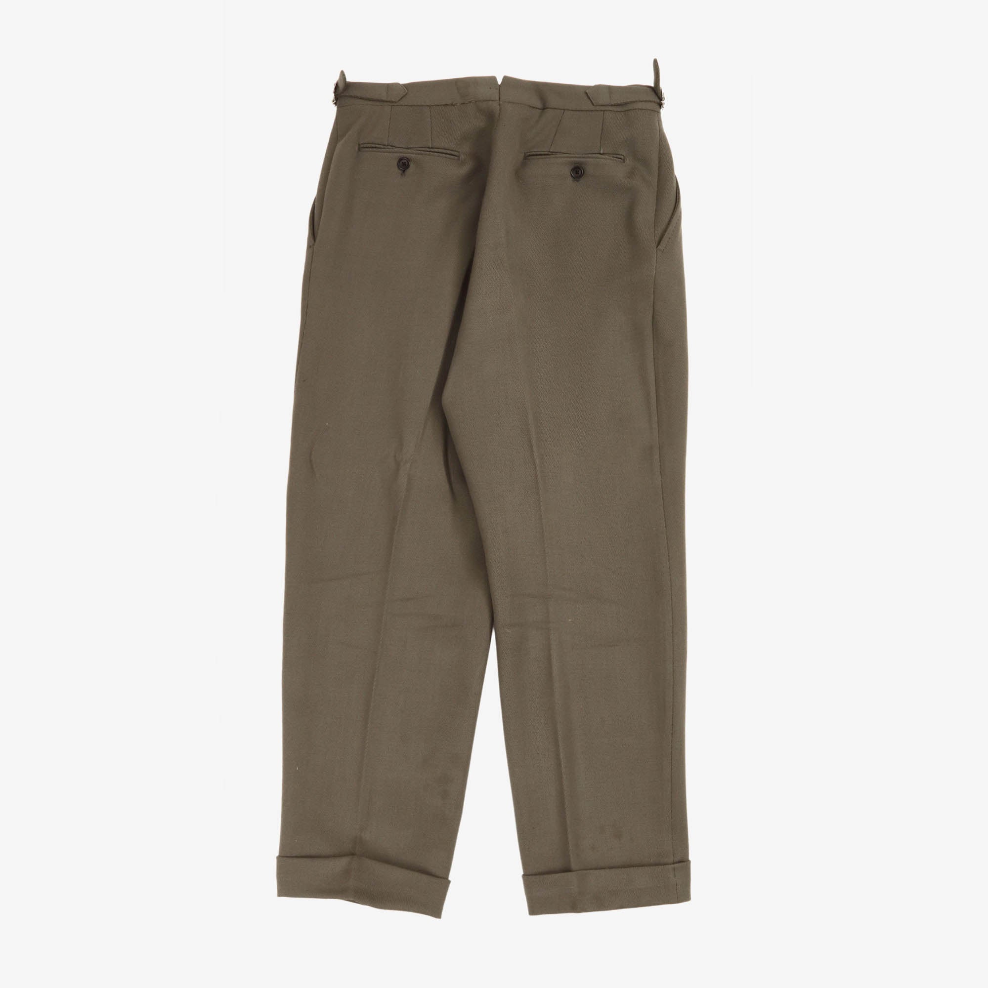 Wool Tailored Trousers